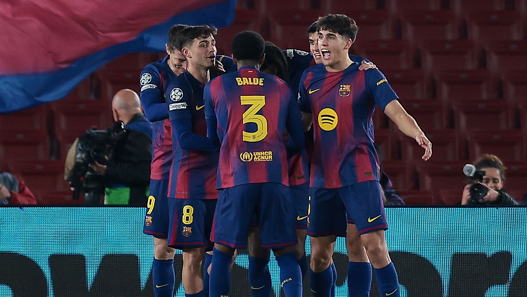 FC Barcelona v Eintracht Frankfurt - UEFA Champions League 2025/26 League Phase MD6
