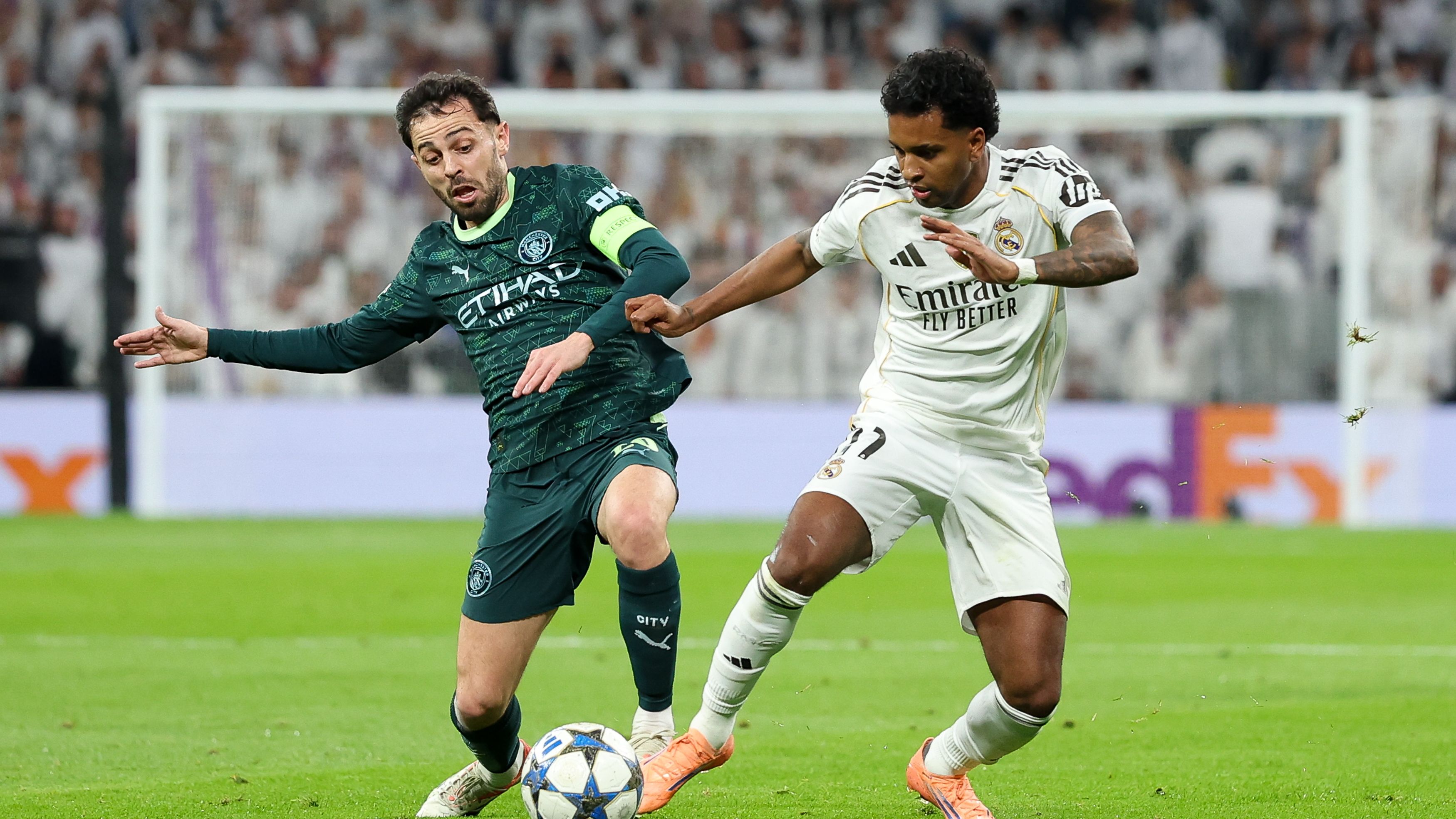 ريال مدريد ومانشستر سيتي يسجلان رقمًا تاريخيًا في دوري الأبطال
