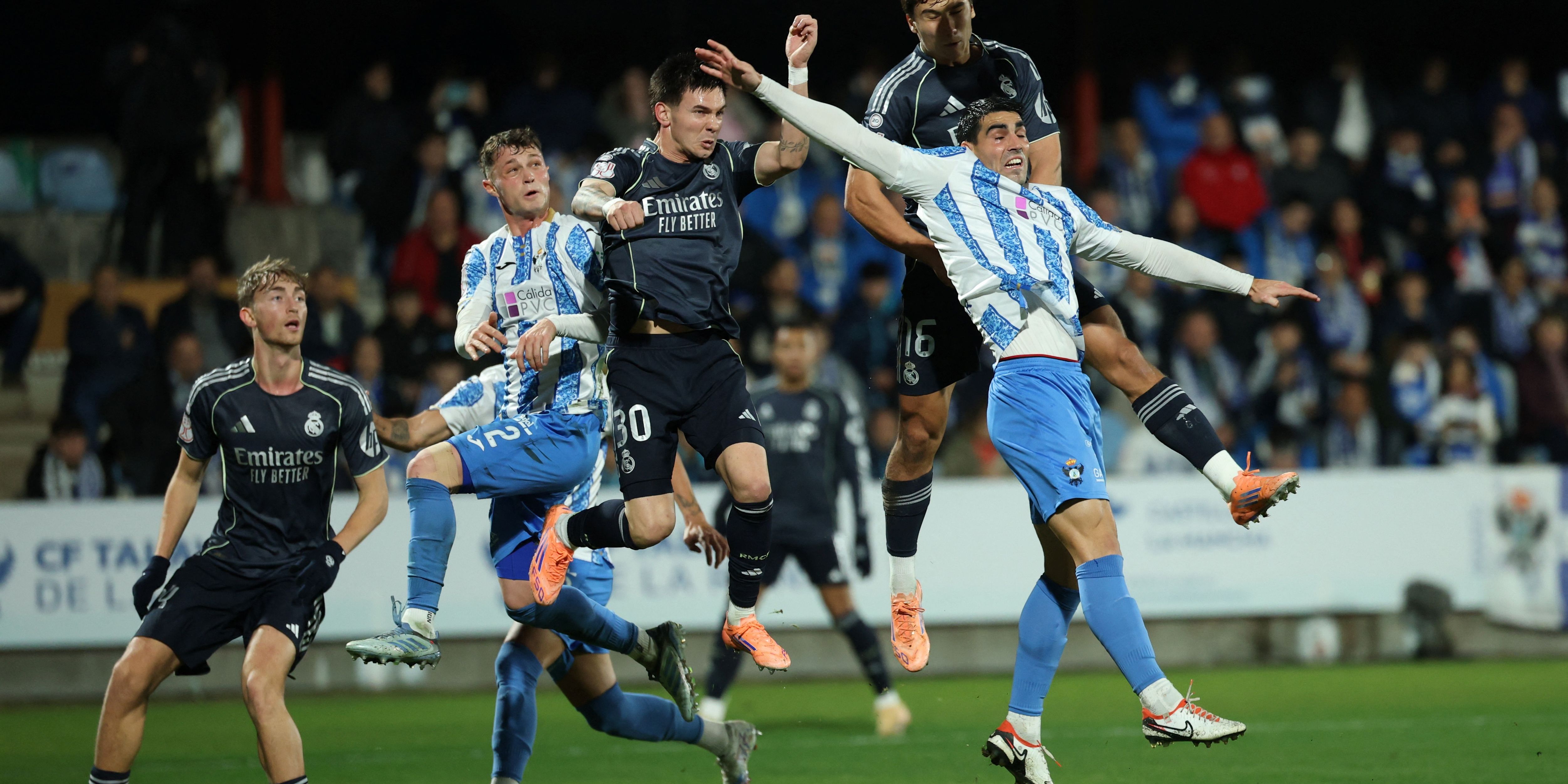 CORRECTION / FBL-ESP-CUP-TALAVERA-REAL MADRID