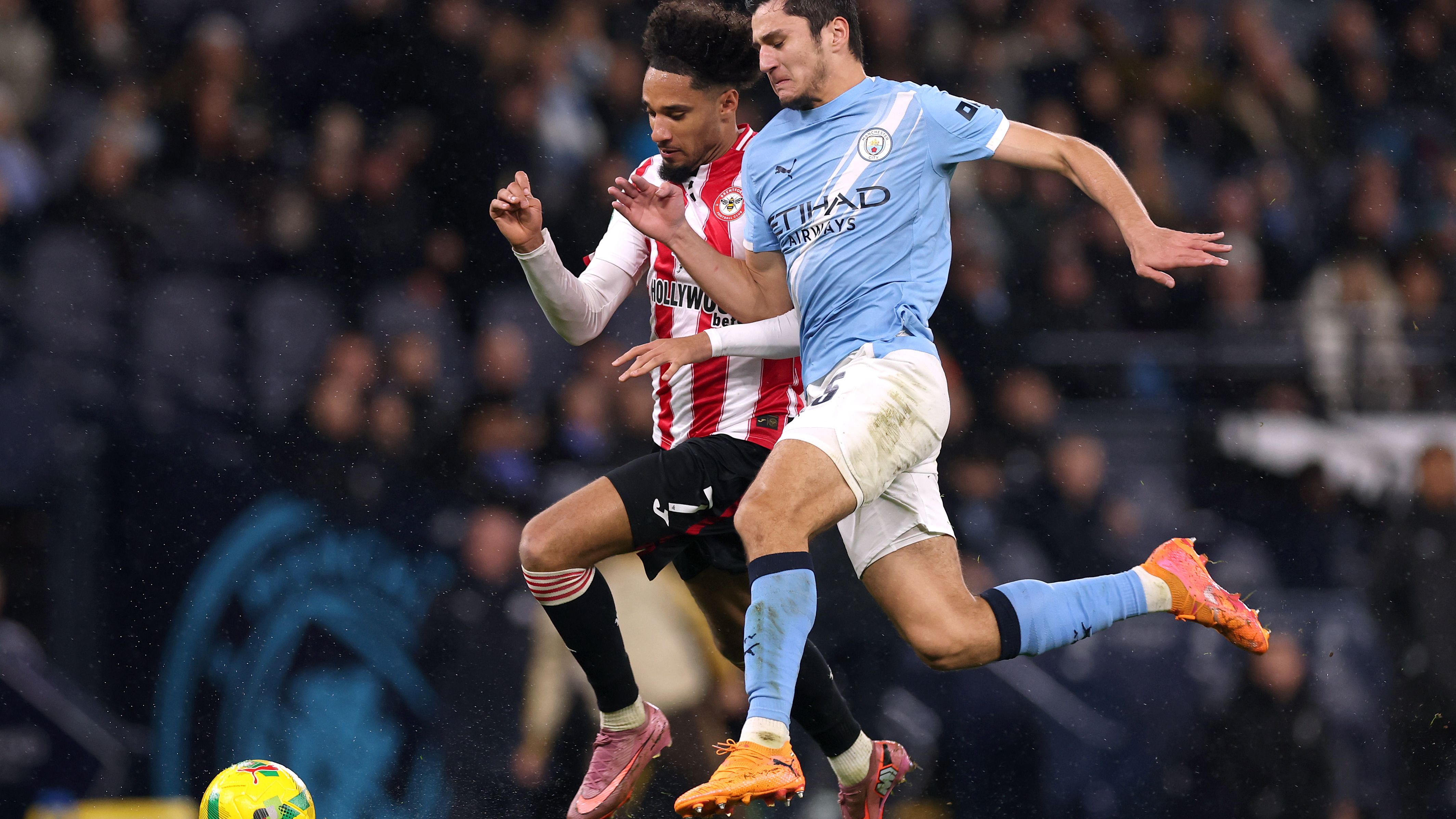 مباراة مان سيتي وبرينتفورد