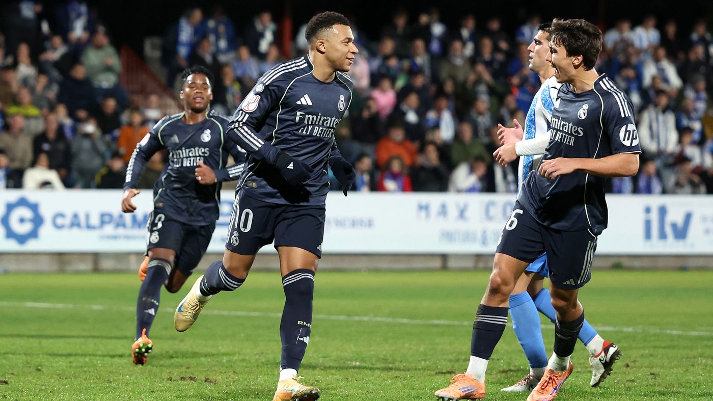 مبابي ينقذ ريال مدريد من فخ تالافيرا في كأس الملك