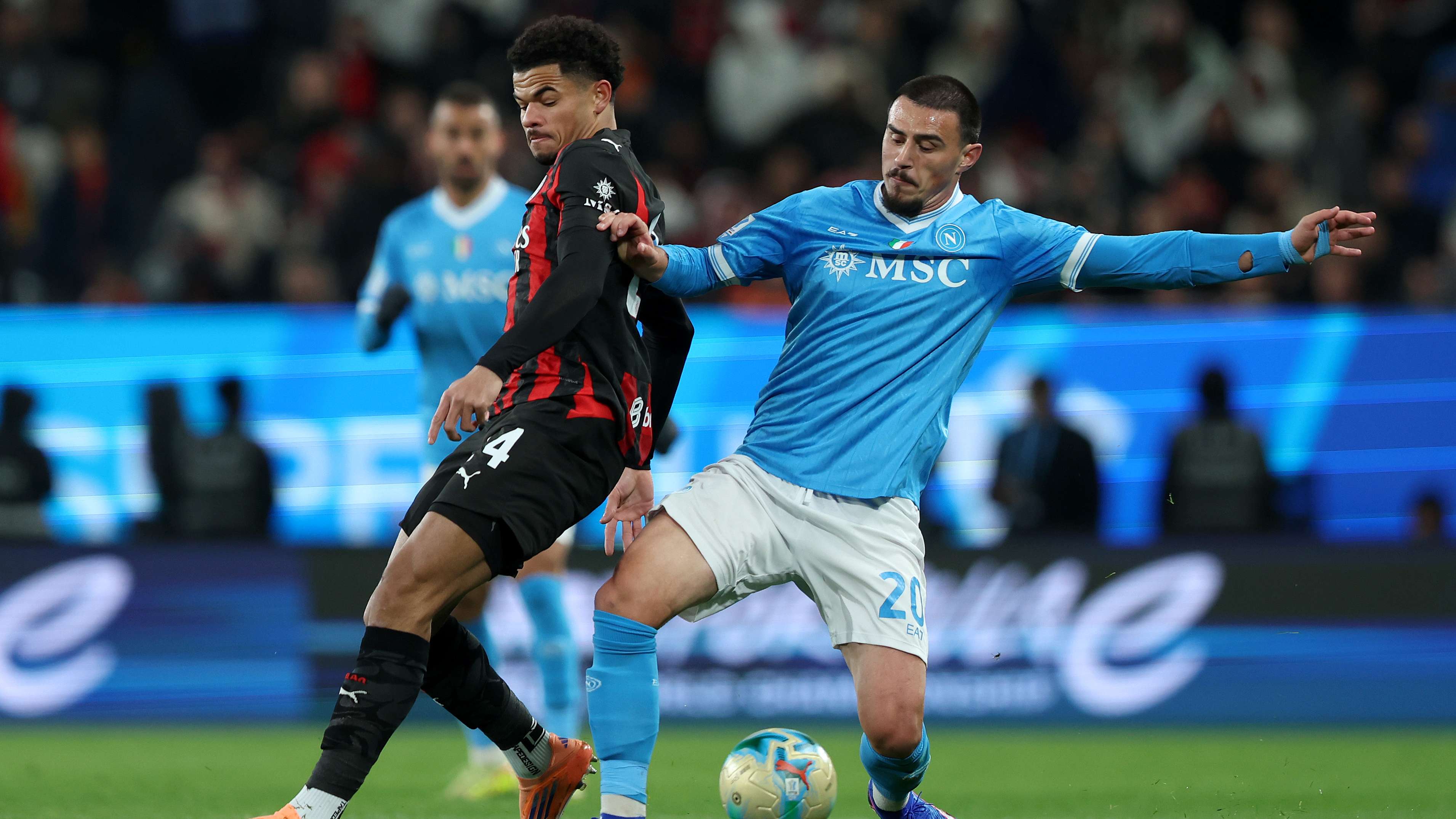 SSC Napoli v AC Milan - Supercoppa Italiana Semifinal