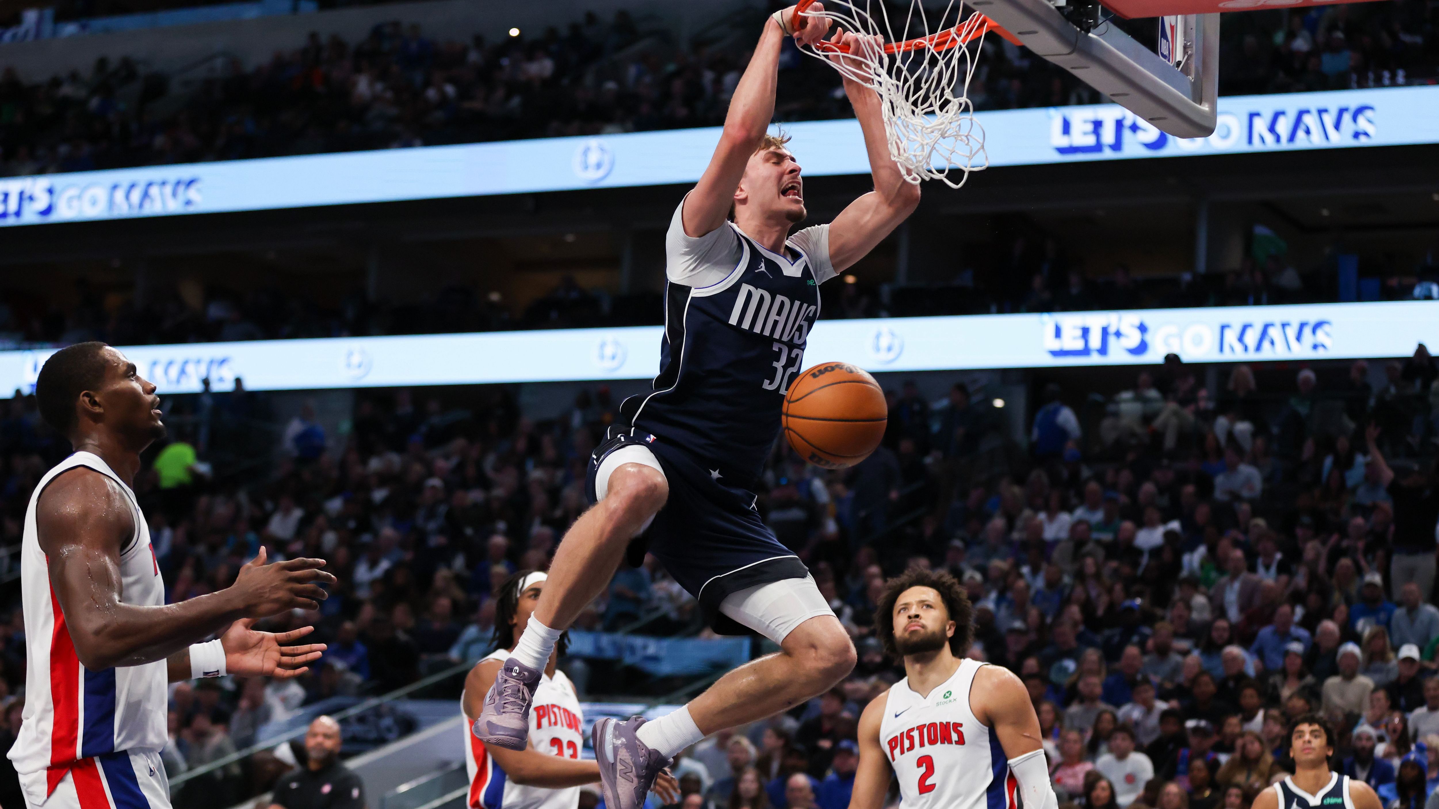Detroit Pistons v Dallas Mavericks