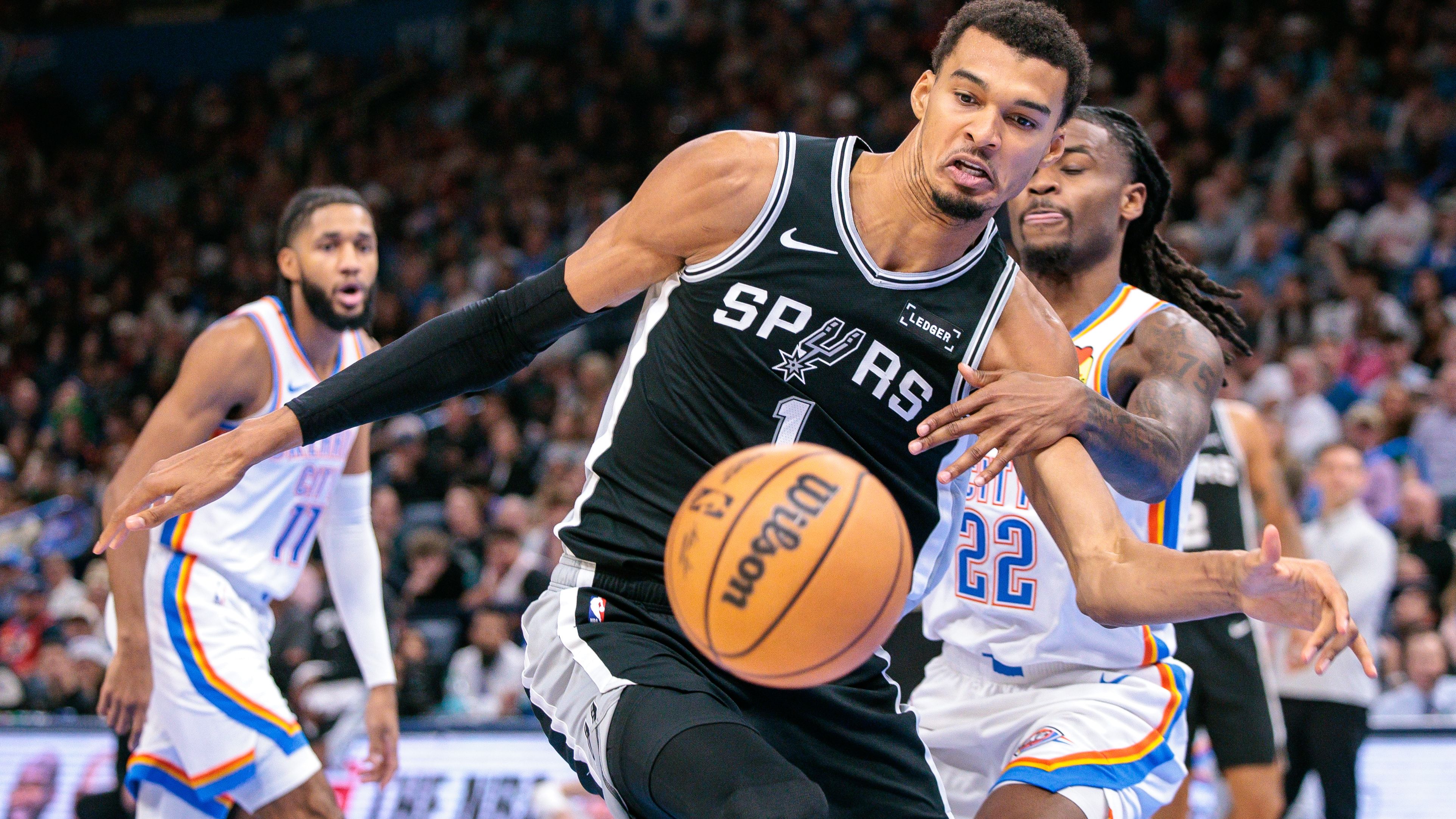 San Antonio Spurs v Oklahoma City Thunder