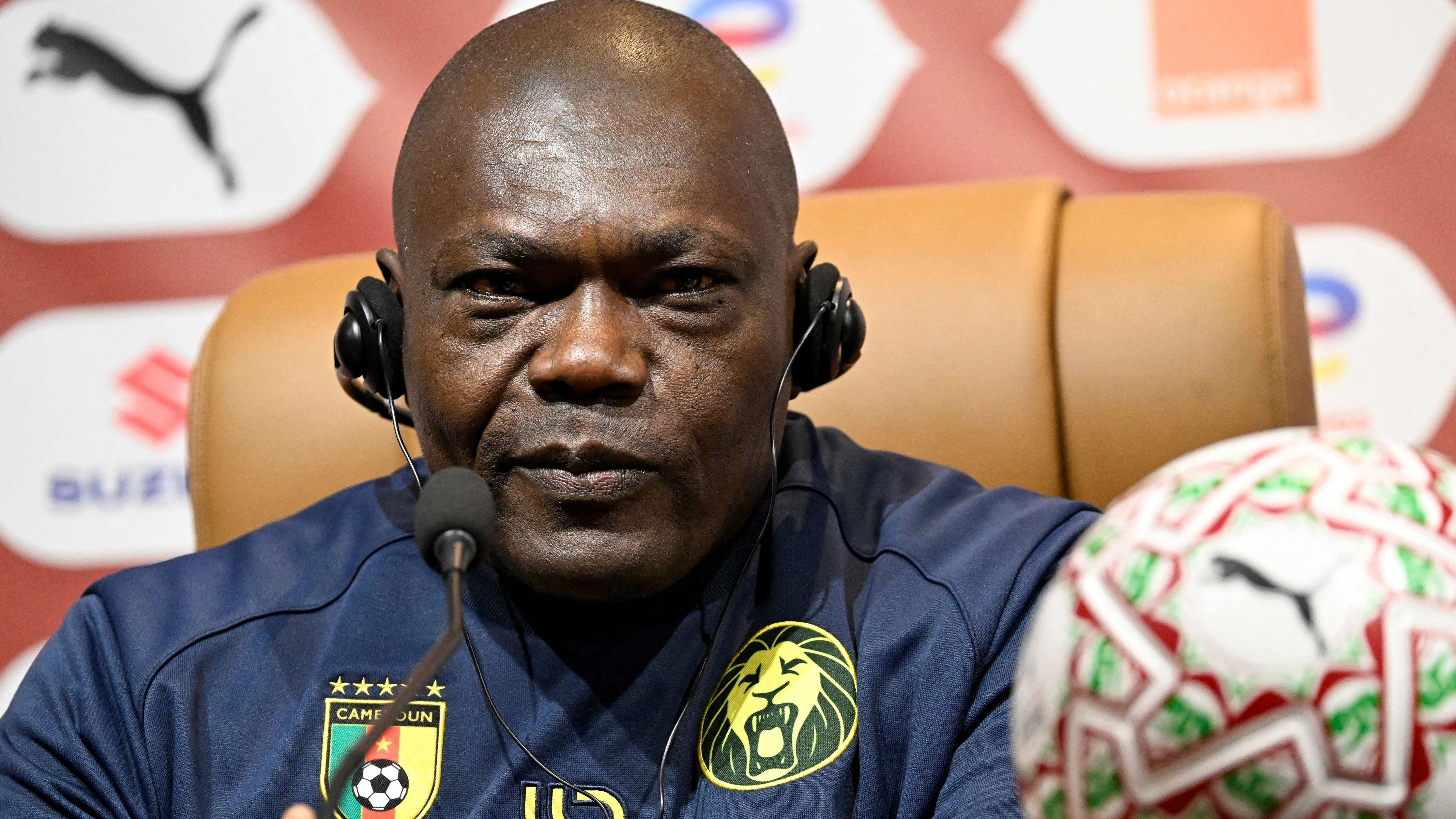 Cameroon coach David Bajo press conference AFCON Rabat