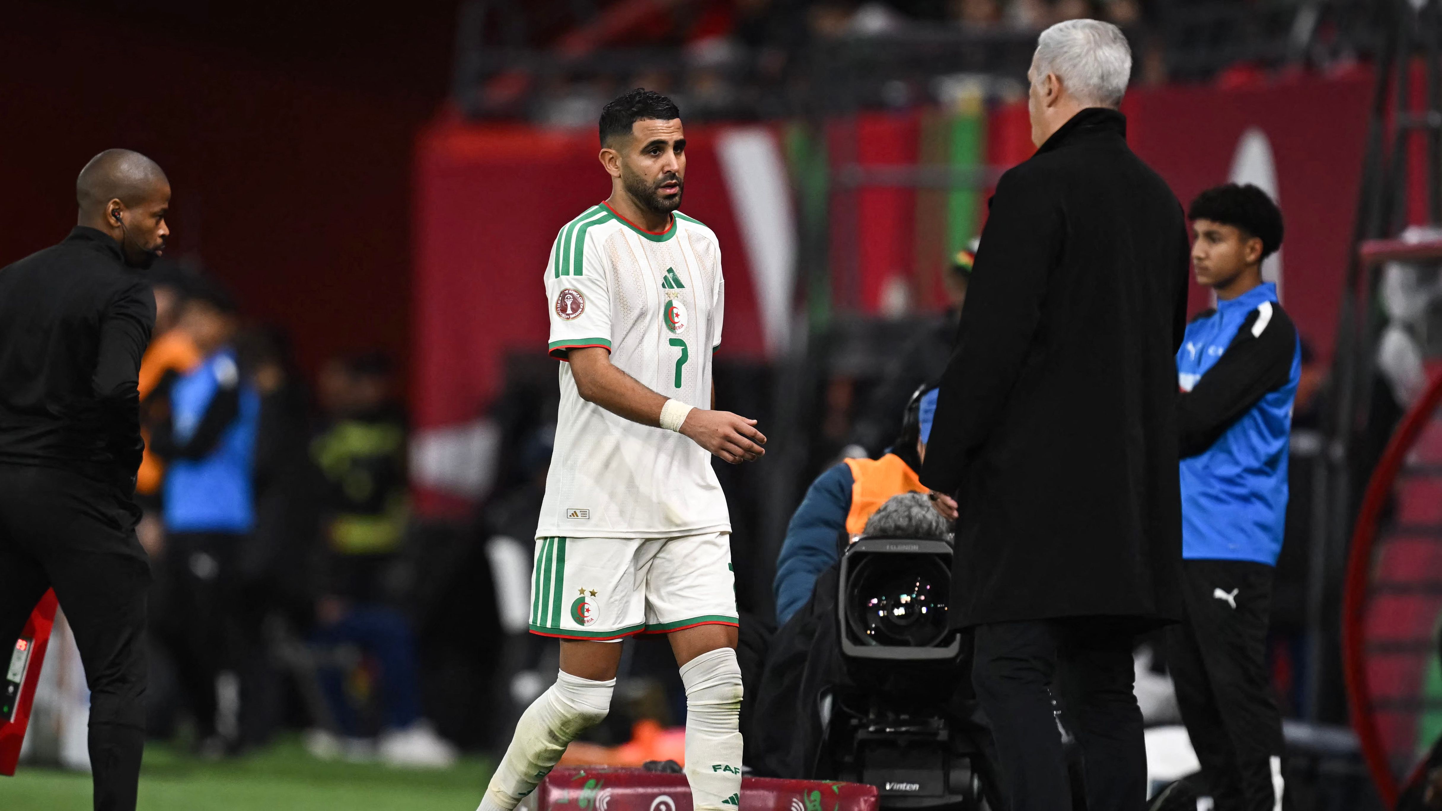 Mahrez Algeria Nigeria Coppa Africa Nations 2025 Marrakech foto