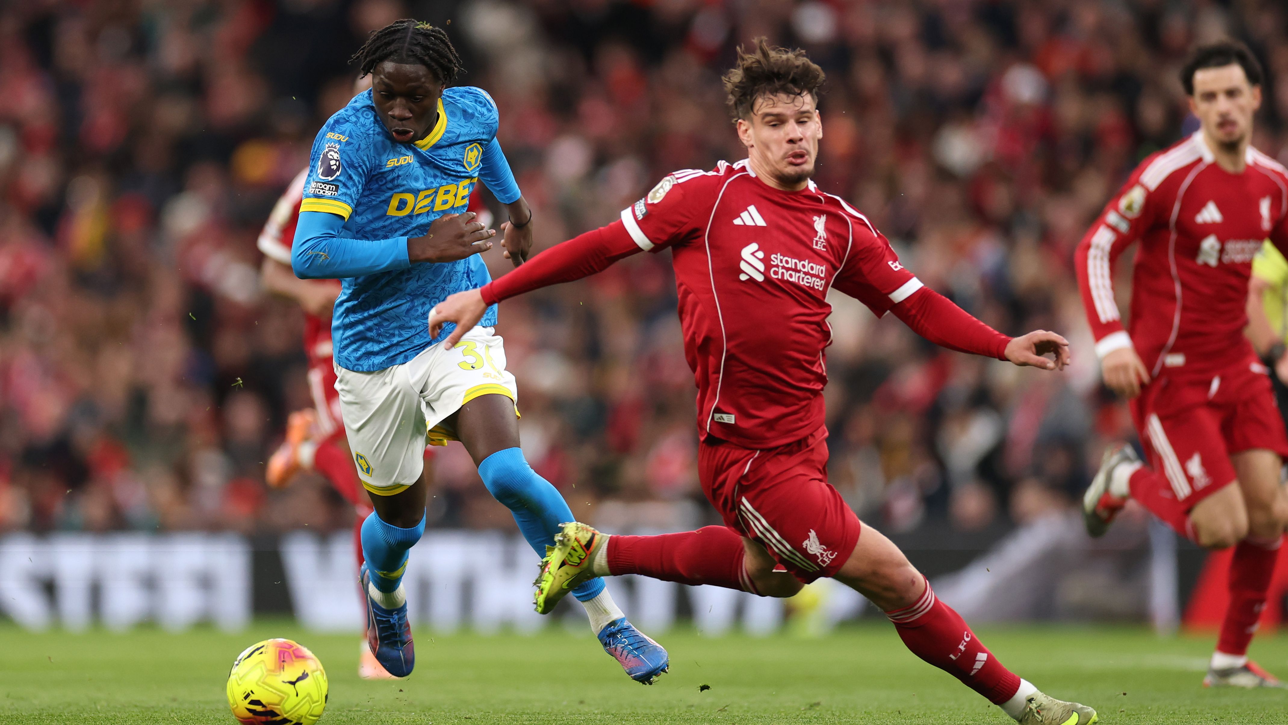 Liverpool v Wolverhampton Wanderers - Premier League