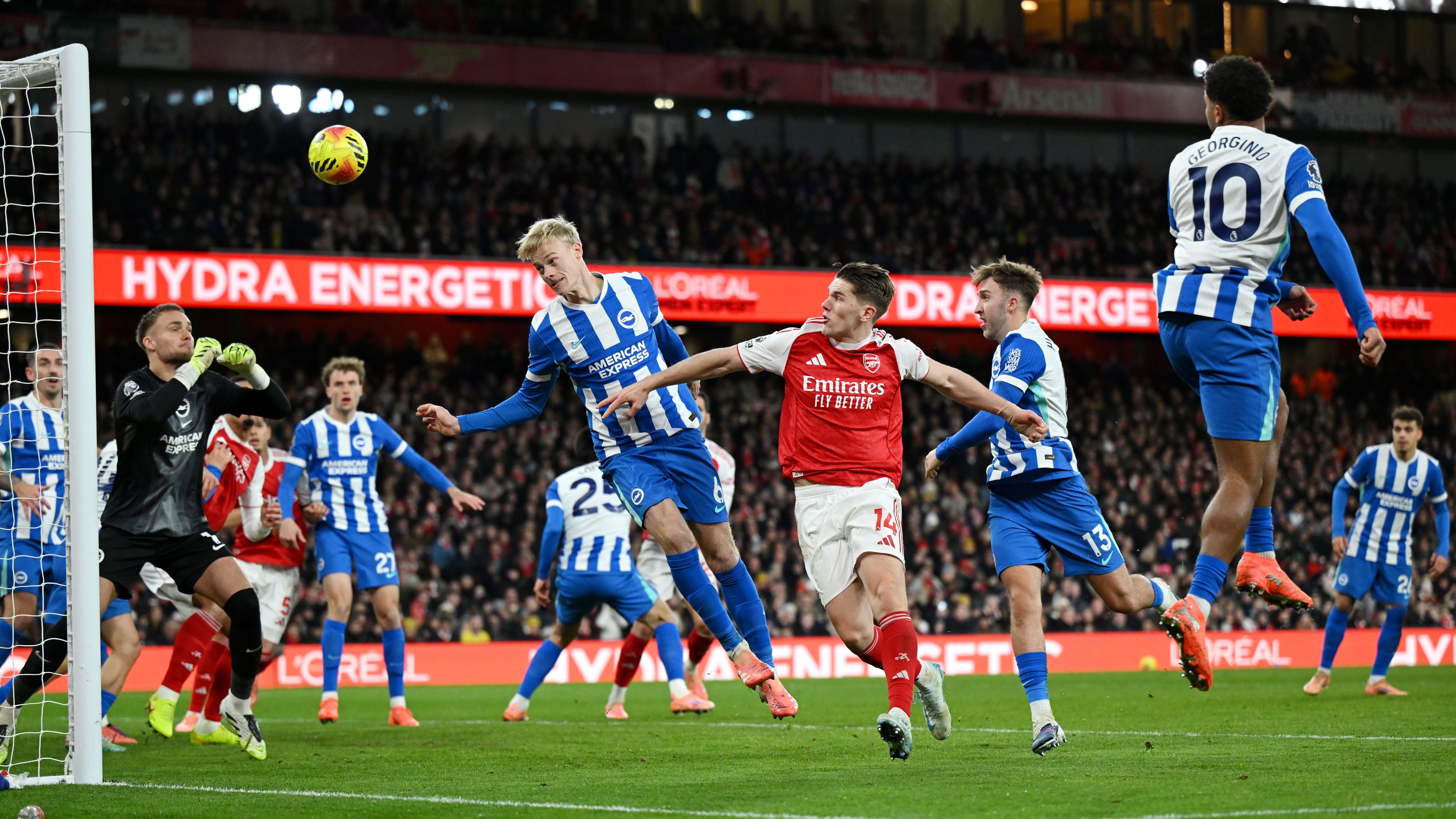 Arsenal v Brighton & Hove Albion - Premier League