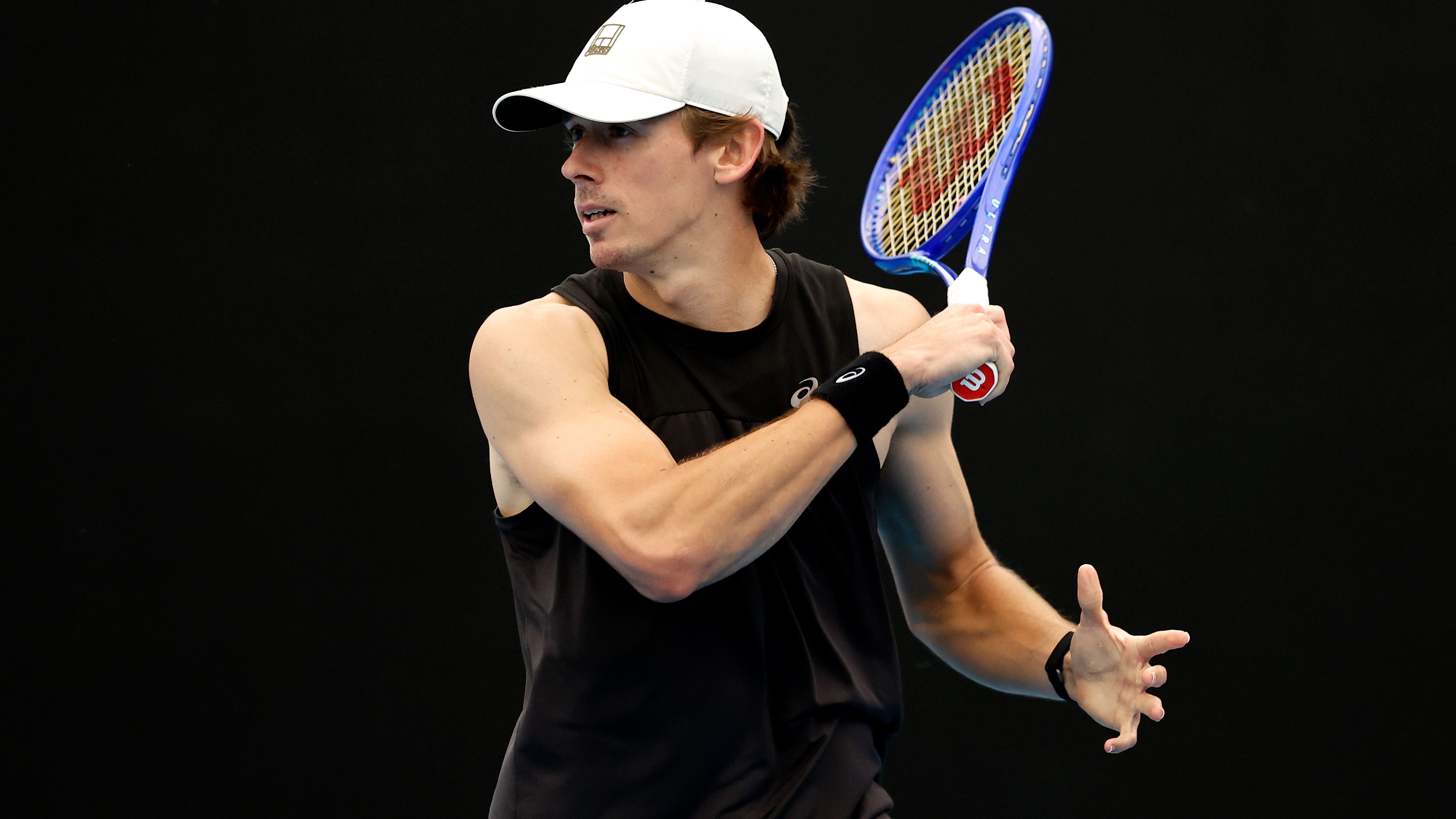 Alex de Minaur Training Session
