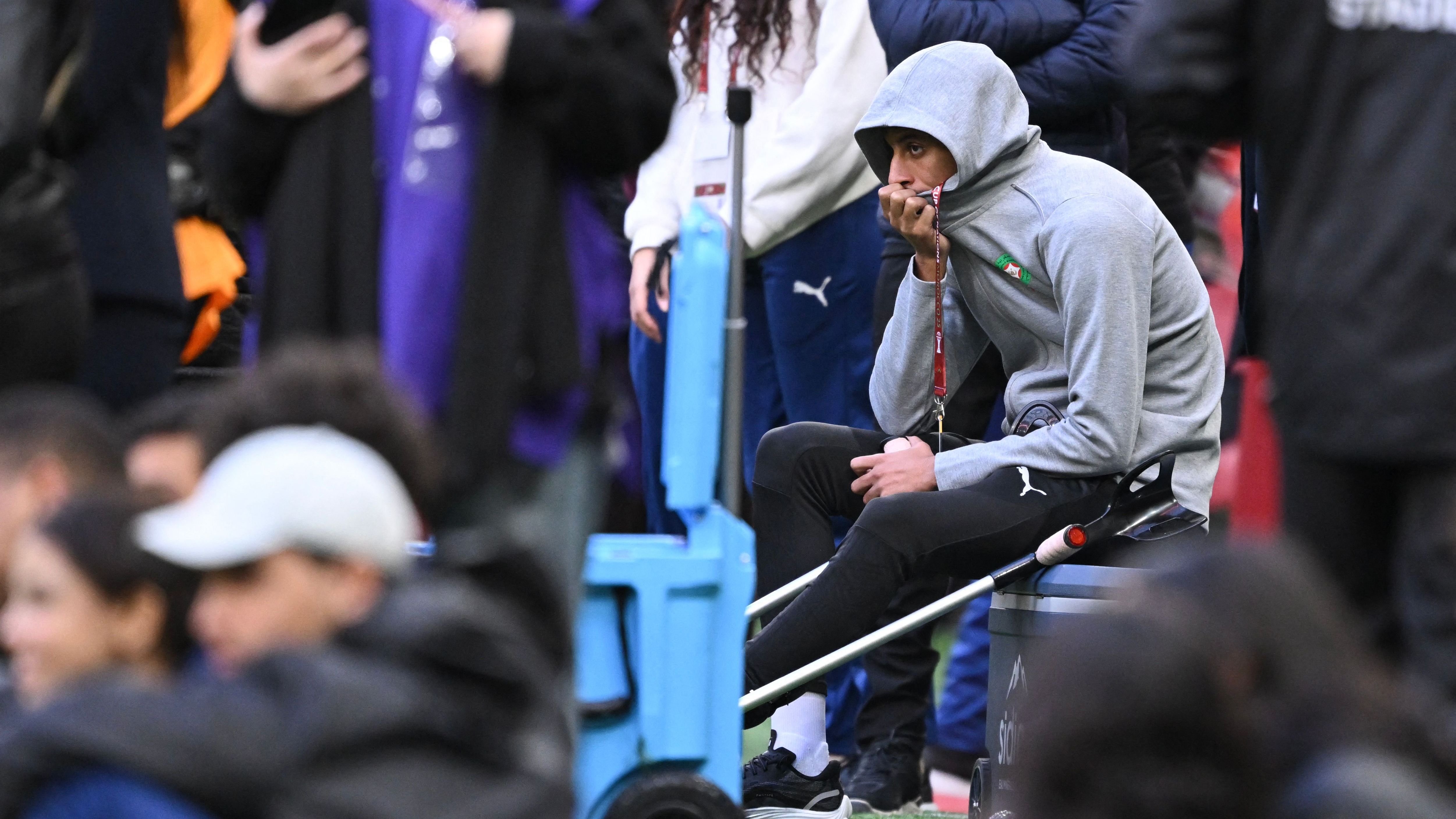 Onahi lesión CAN Marruecos (foto)