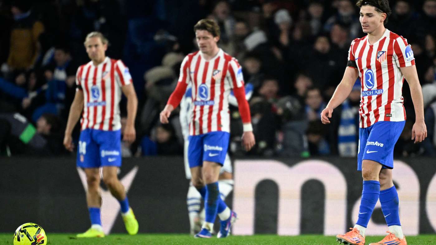 FBL-ESP-LIGA-REAL SOCIEDAD-ATLETICO MADRID