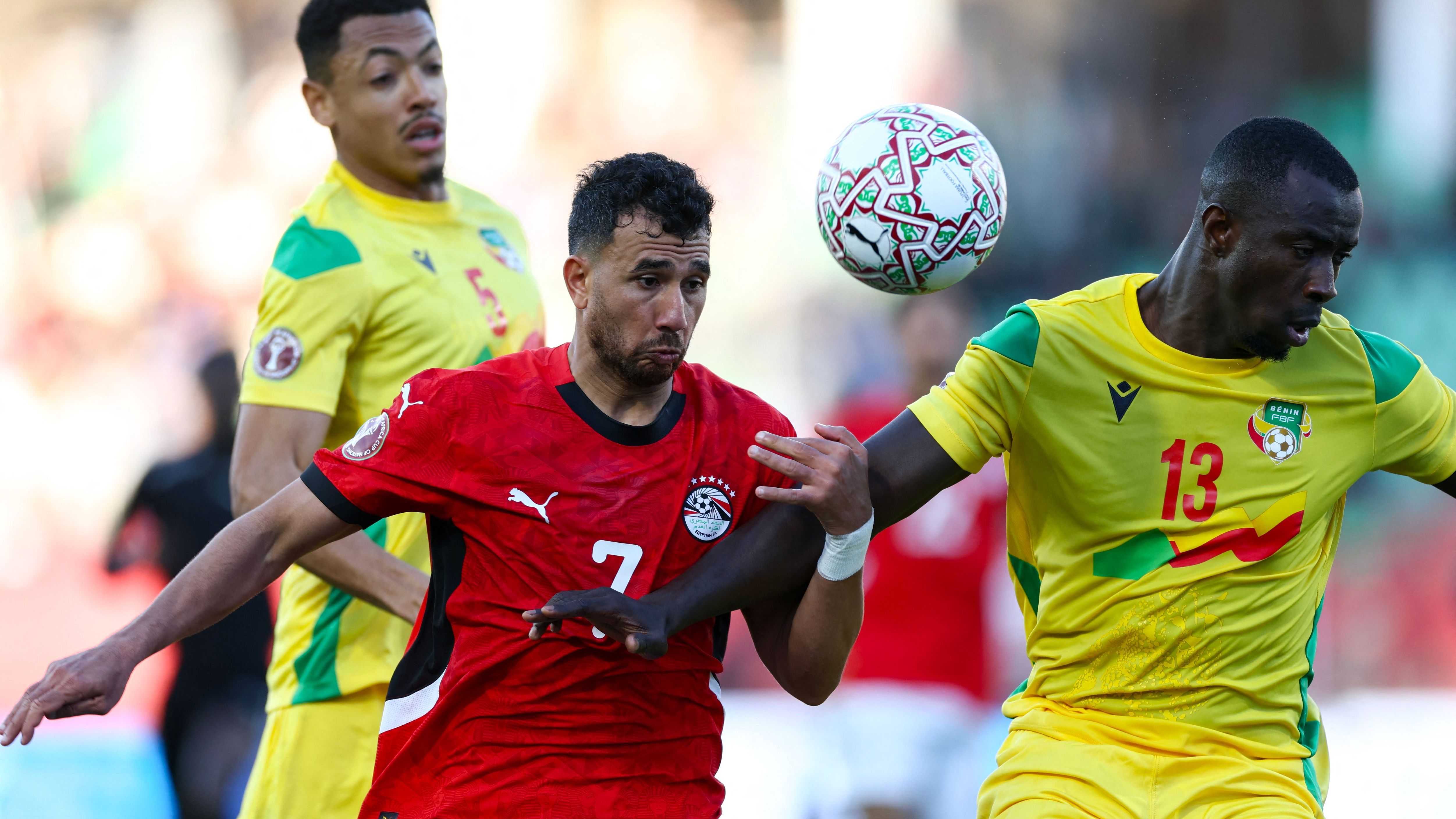 Trezeguet blessé CAN Égypte quart de finale Maroc
