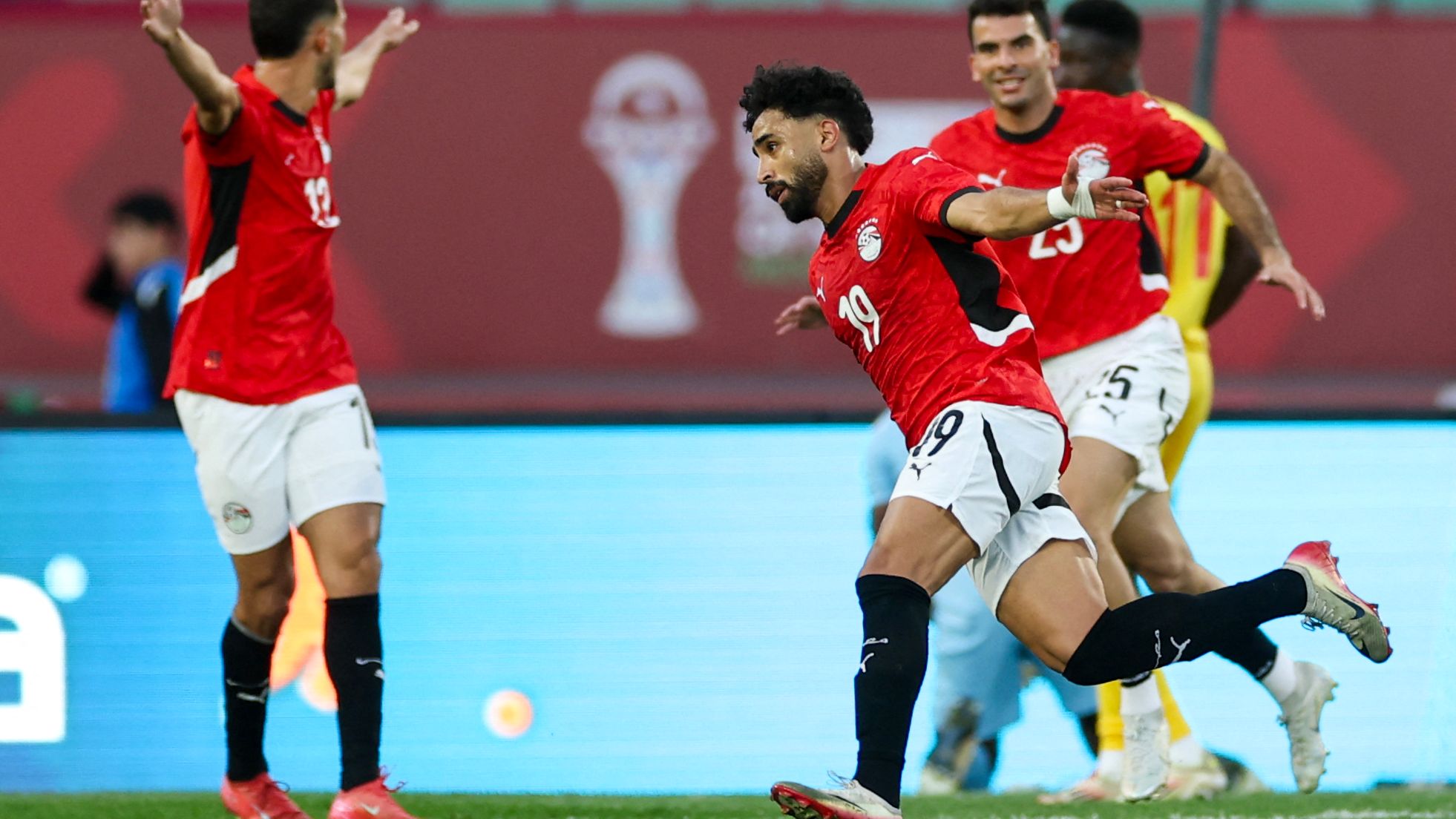 Marwan Attiya primo gol con l'Egitto AFCON 2025