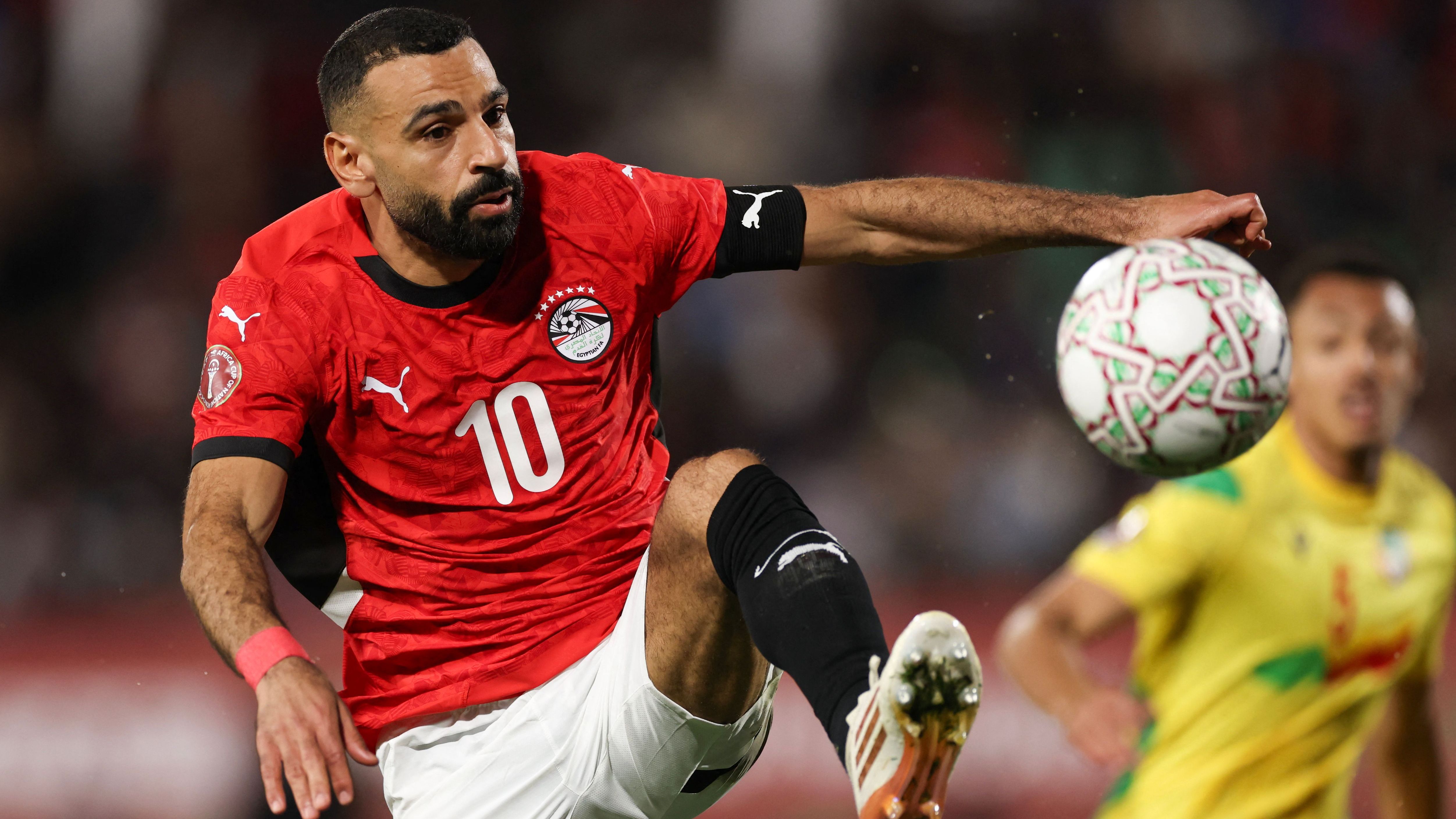 Salah segna gol decisivo contro il Benin durante la Coppa d'Africa in Marocco