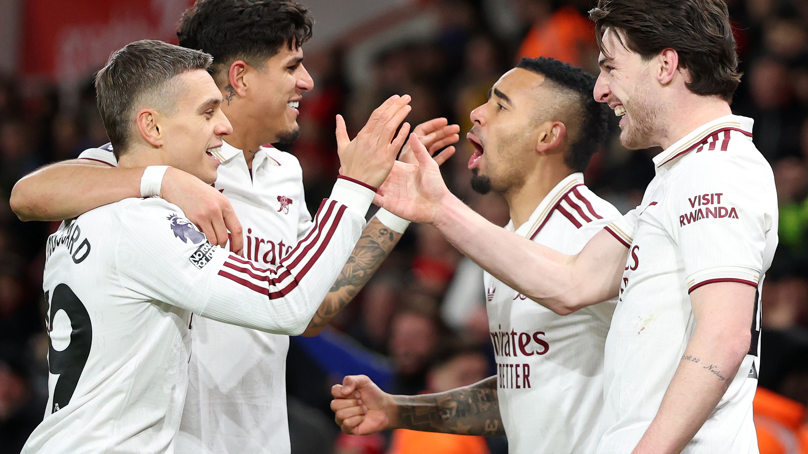 Declan Rice candidato al Jugador de la Jornada 20 de la Premier League con Arsenal vs Bournemouth
