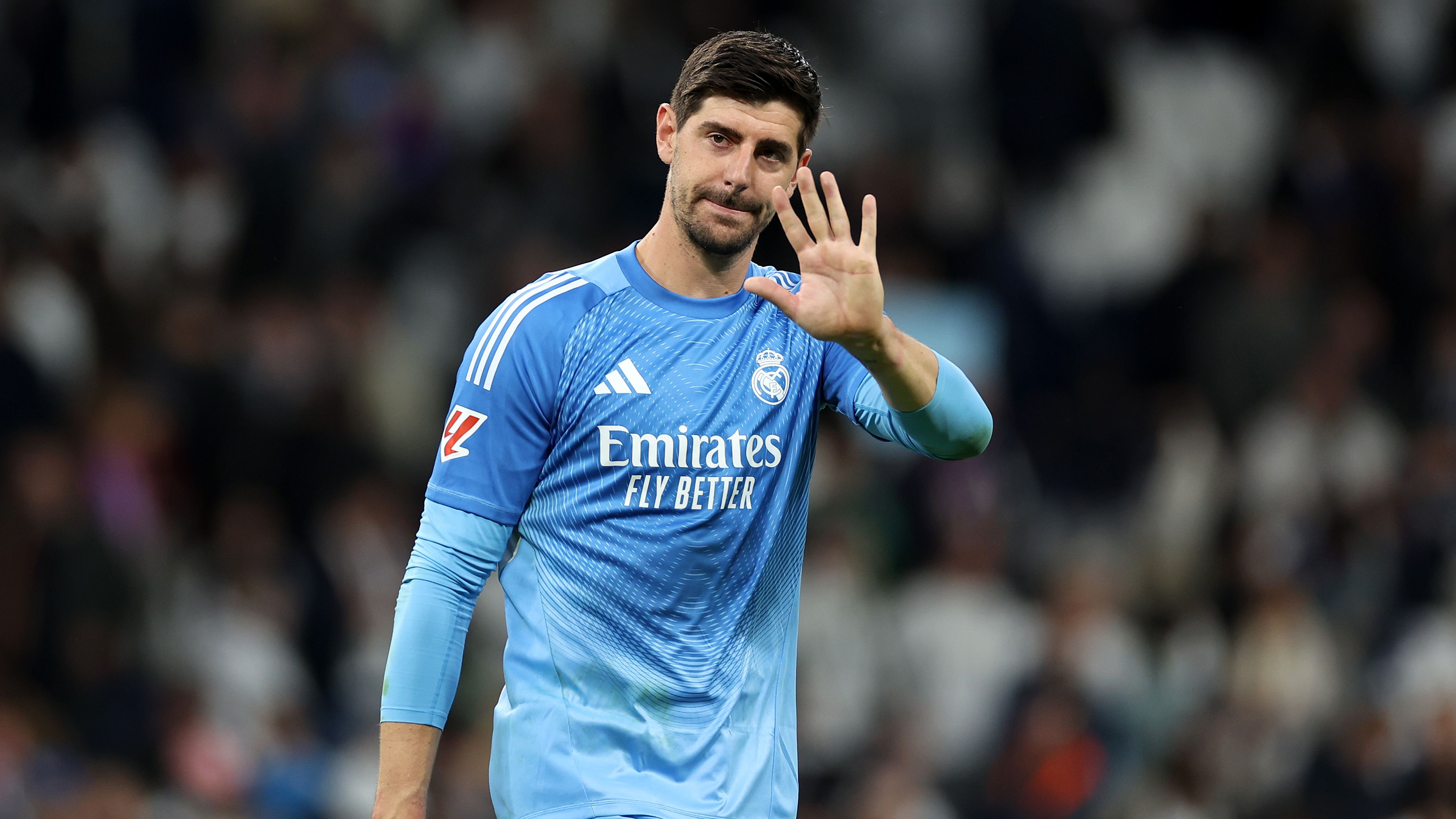 Real Madrid vs Barcelona en la final de la Supercopa de España, Courtois y Vinícius Júnior