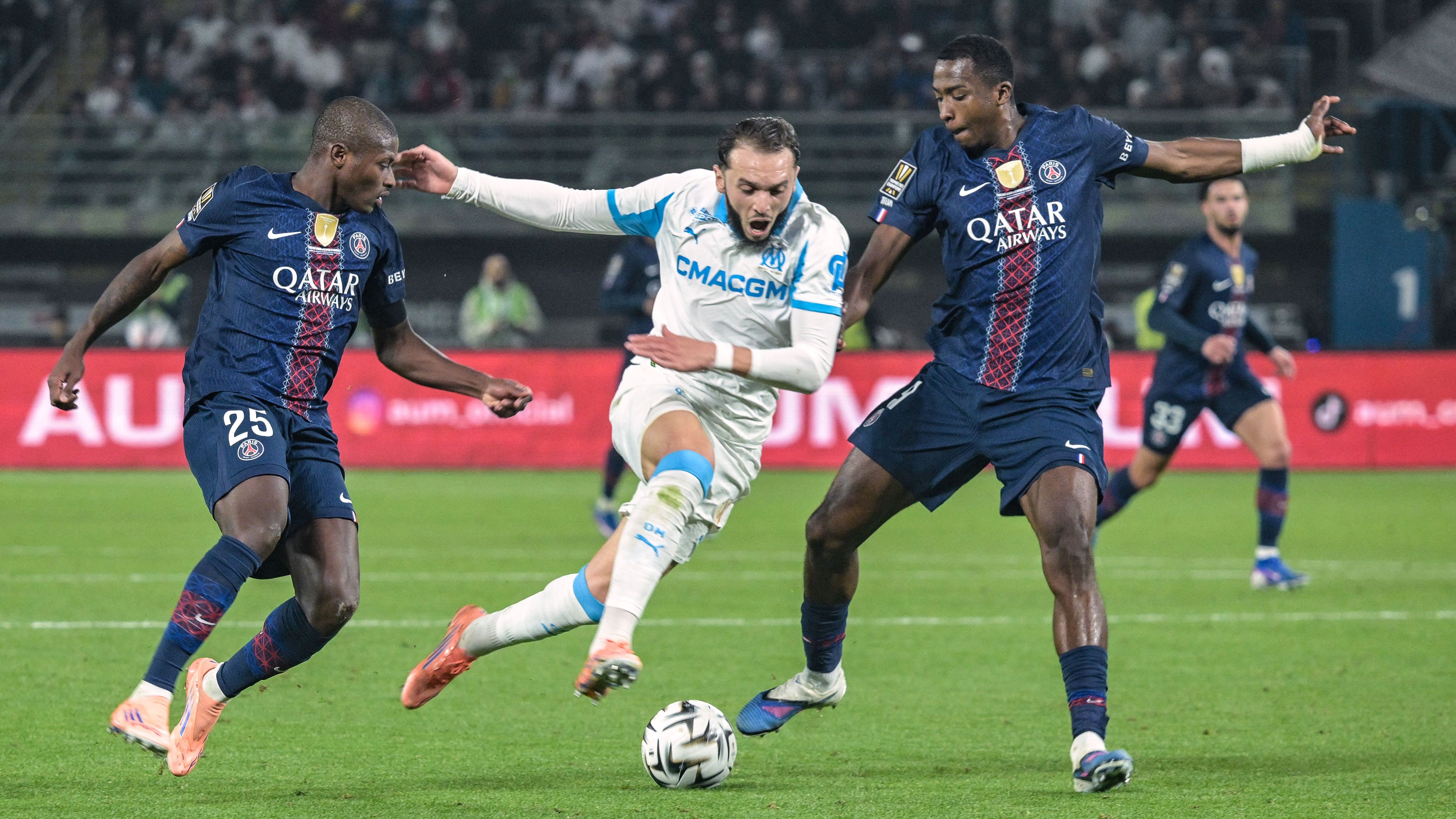 TOPSHOT-FBL-KUW-FRA-CHAMPIONS TROPHY-PSG-MARSEILLE