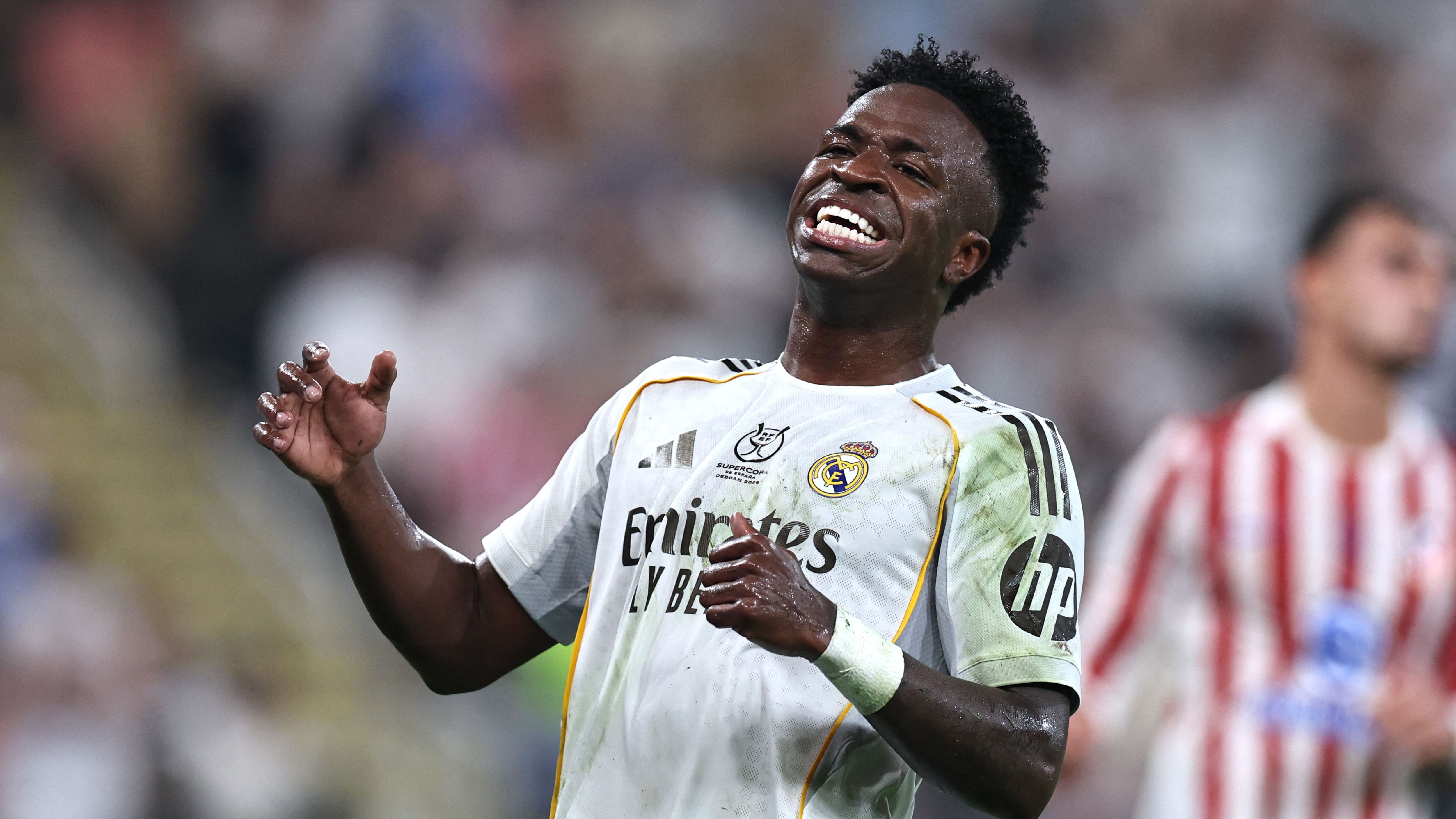 Vinícius Júnior and Diego Simeone clash in Spanish Super Cup semi-final