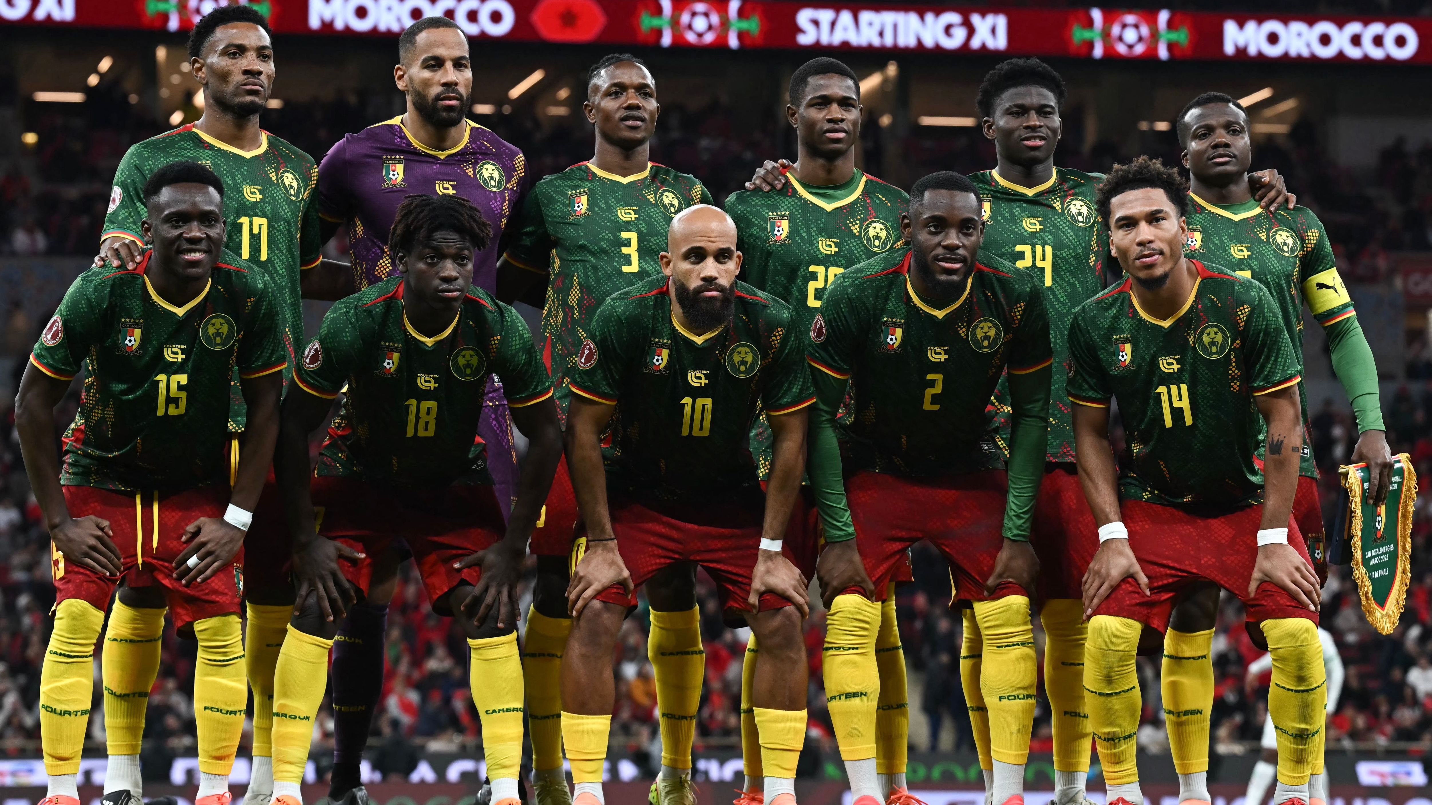 Camerun contro Marocco AFCON 2026 Rabat immagine