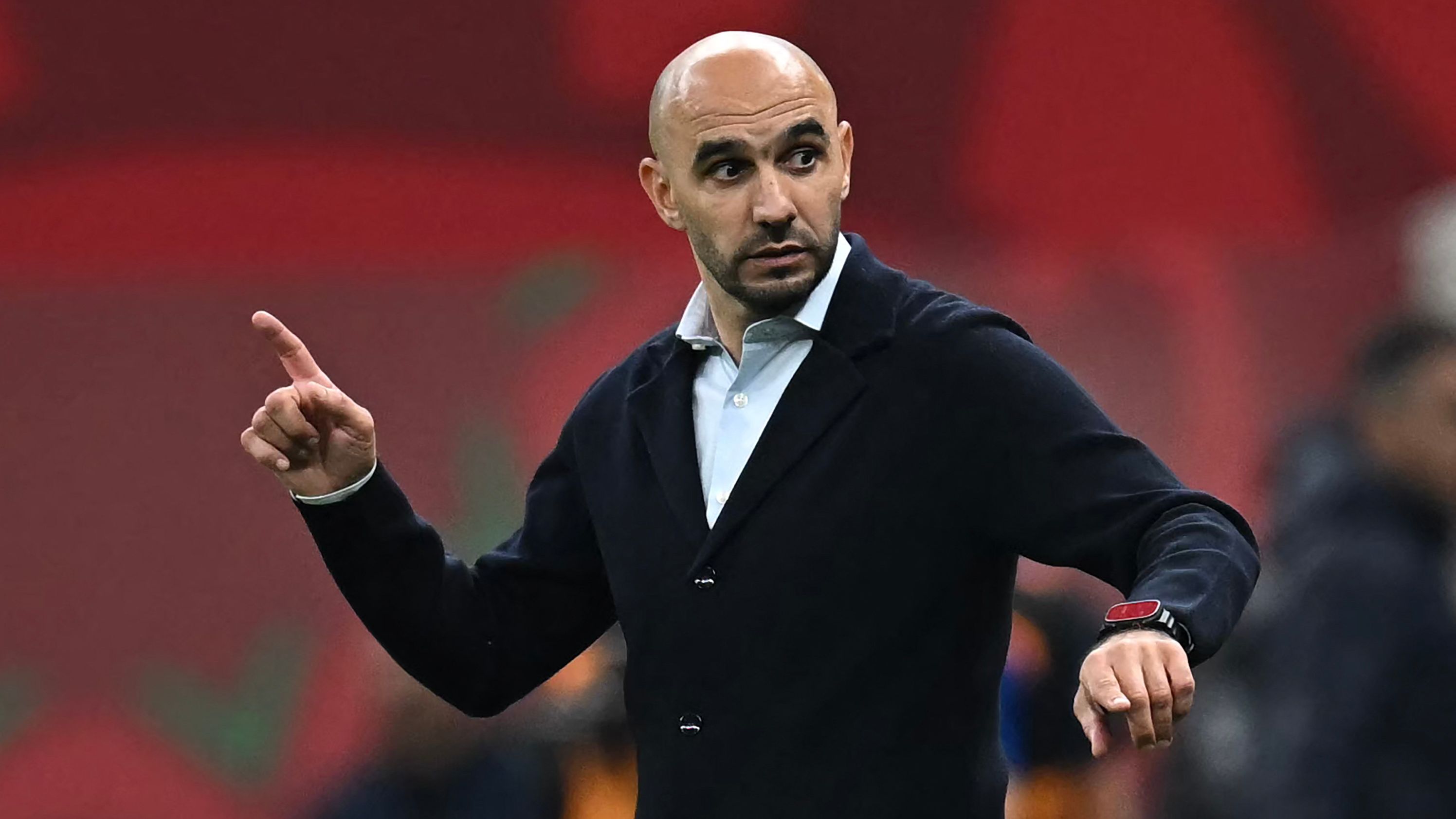 لم يتأخر عن رفاق الأمس.. كيف احتفل الركراكي بتأهل المغرب على حساب هولندا؟