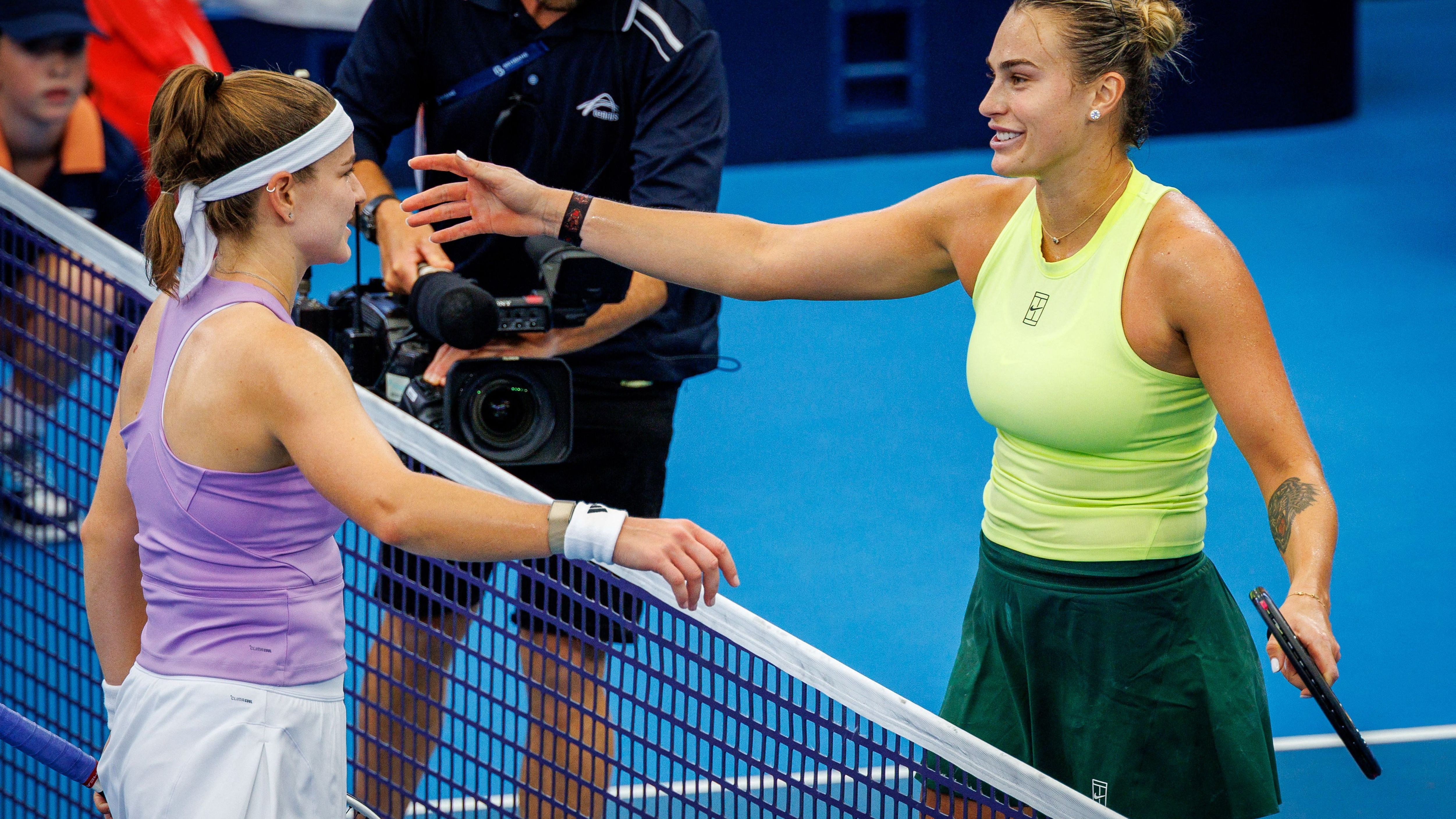 Aryna Sabalenka Brisbane final 2026 Getty Images