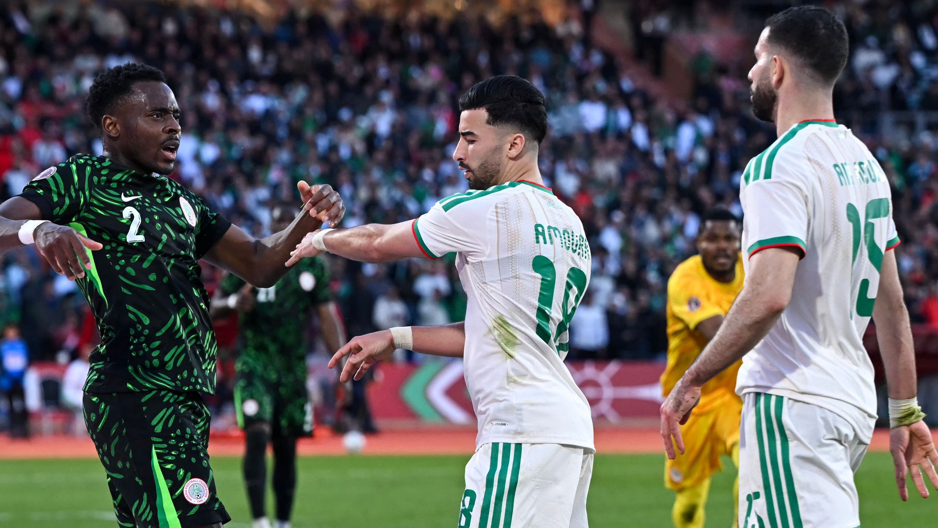 Algeria Nigeria AFCON 2025 media incident in Morocco