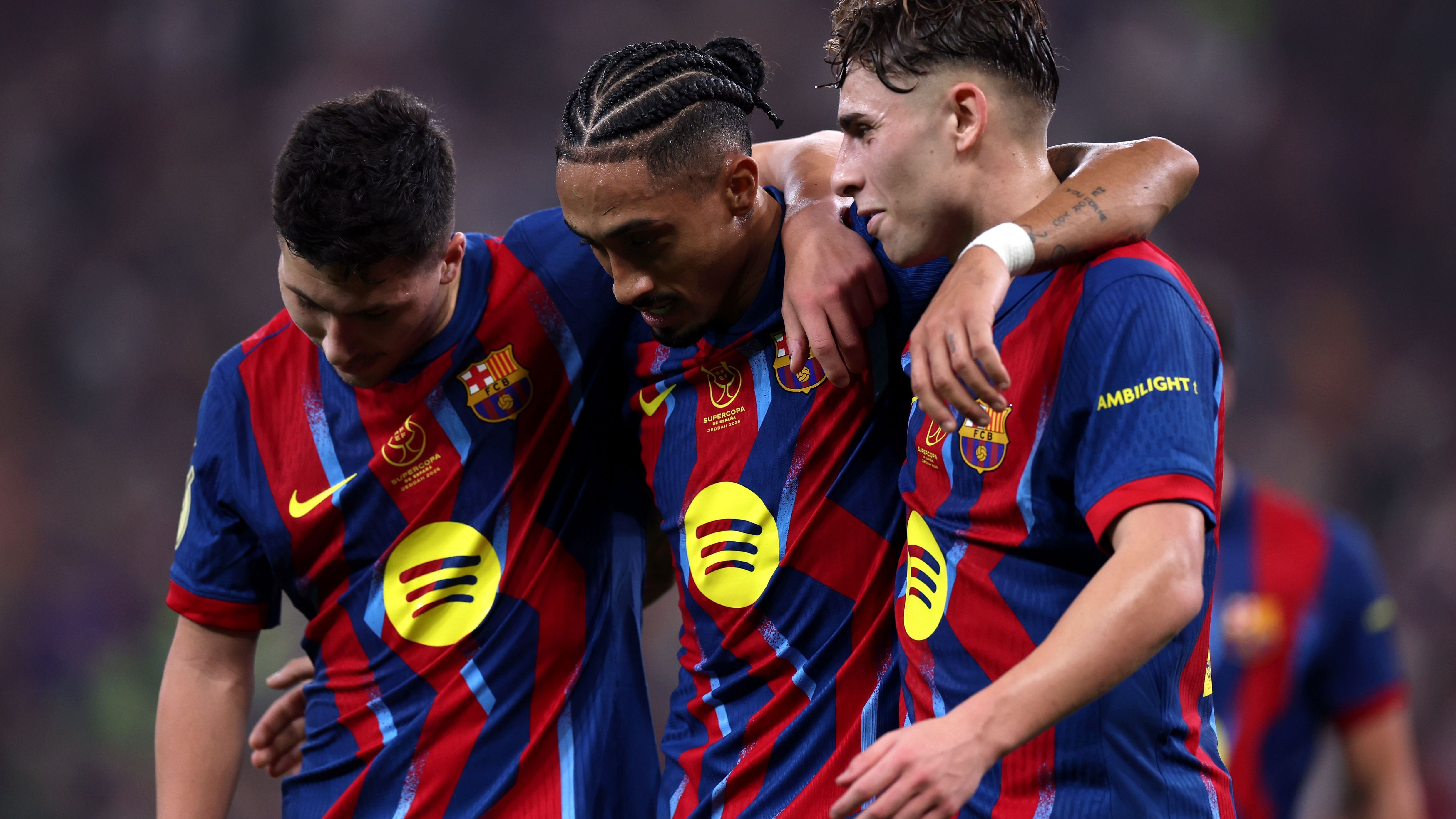 Barcelona v Athletic Bilbao Spanish Super Cup semi-final in Saudi Arabia with a four-goal first half