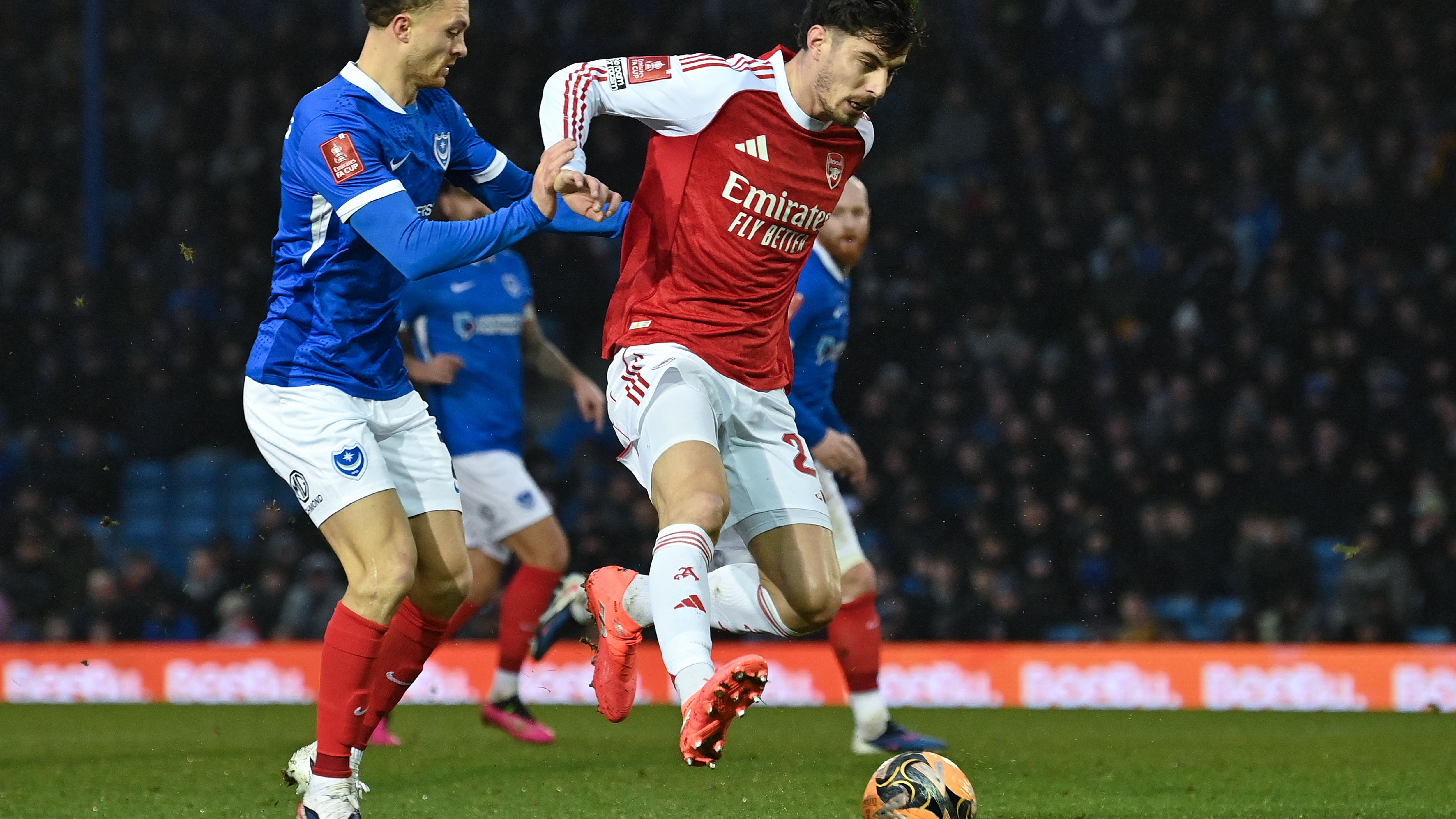 Kai Havertz returns to Arsenal against Portsmouth in FA Cup match Getty Images