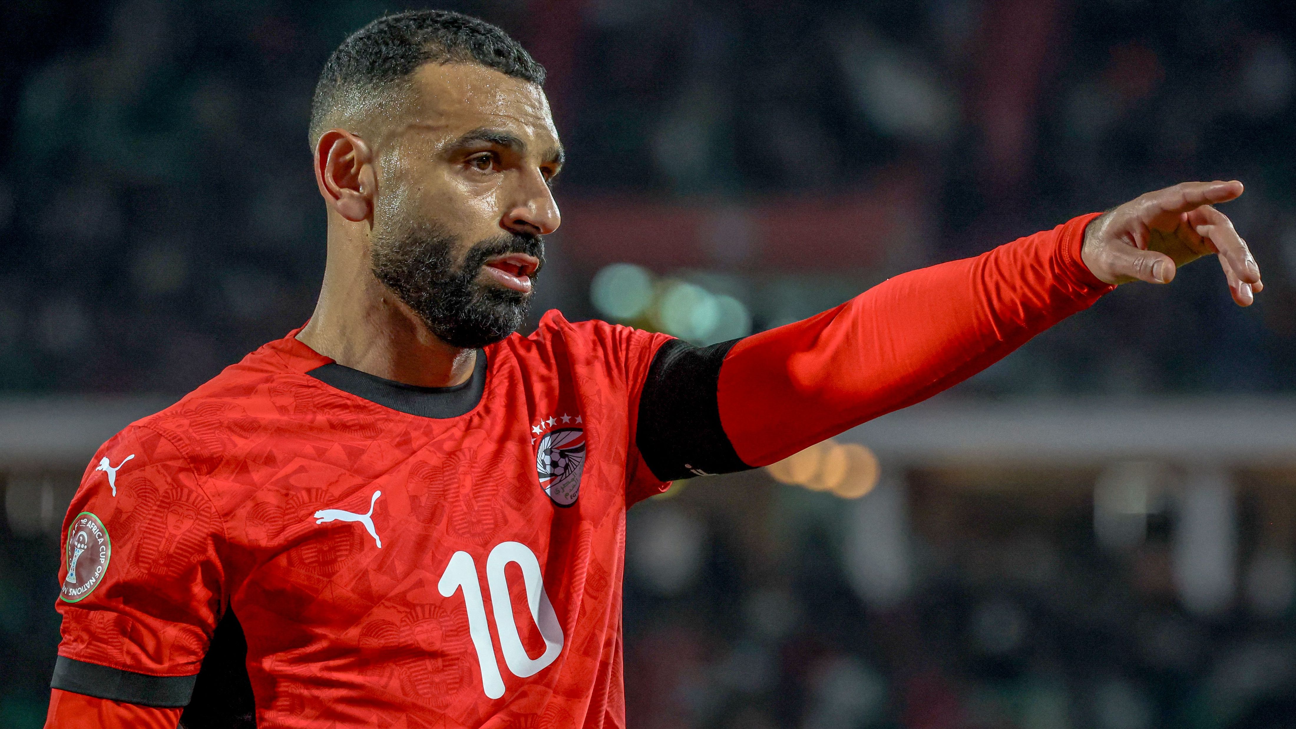 Immagine di Mohamed Salah contro Senegal durante la CAN in Marocco