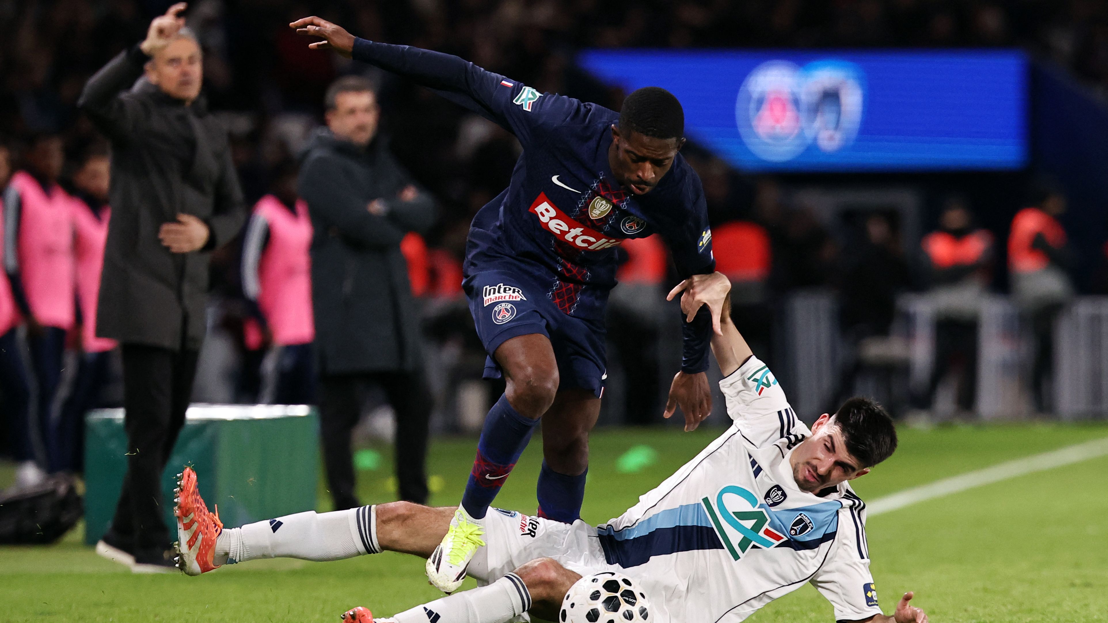 FBL-FRA-CUP-PSG-PARIS FC