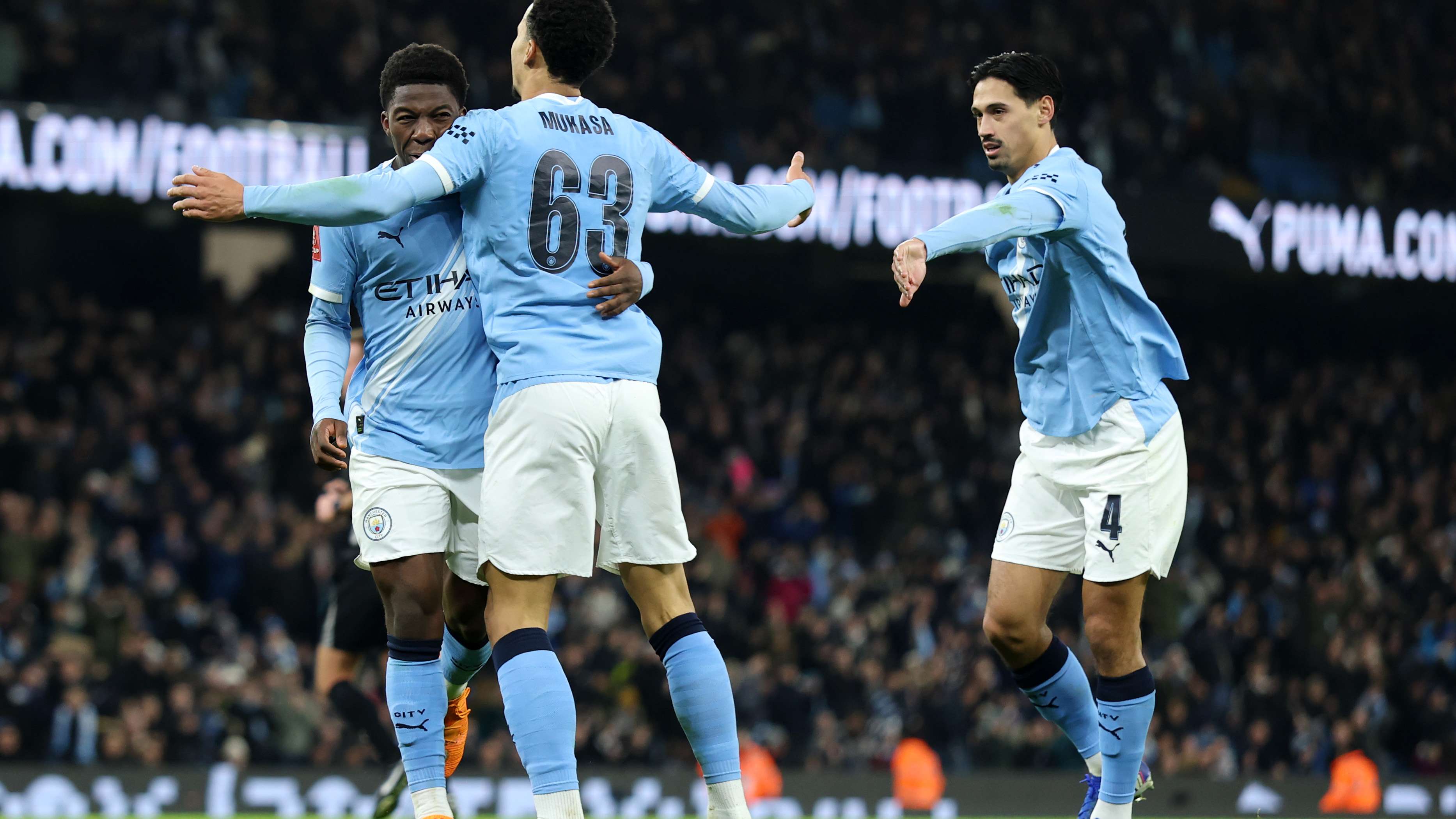 Manchester City v Exeter City - Emirates FA Cup Third Round