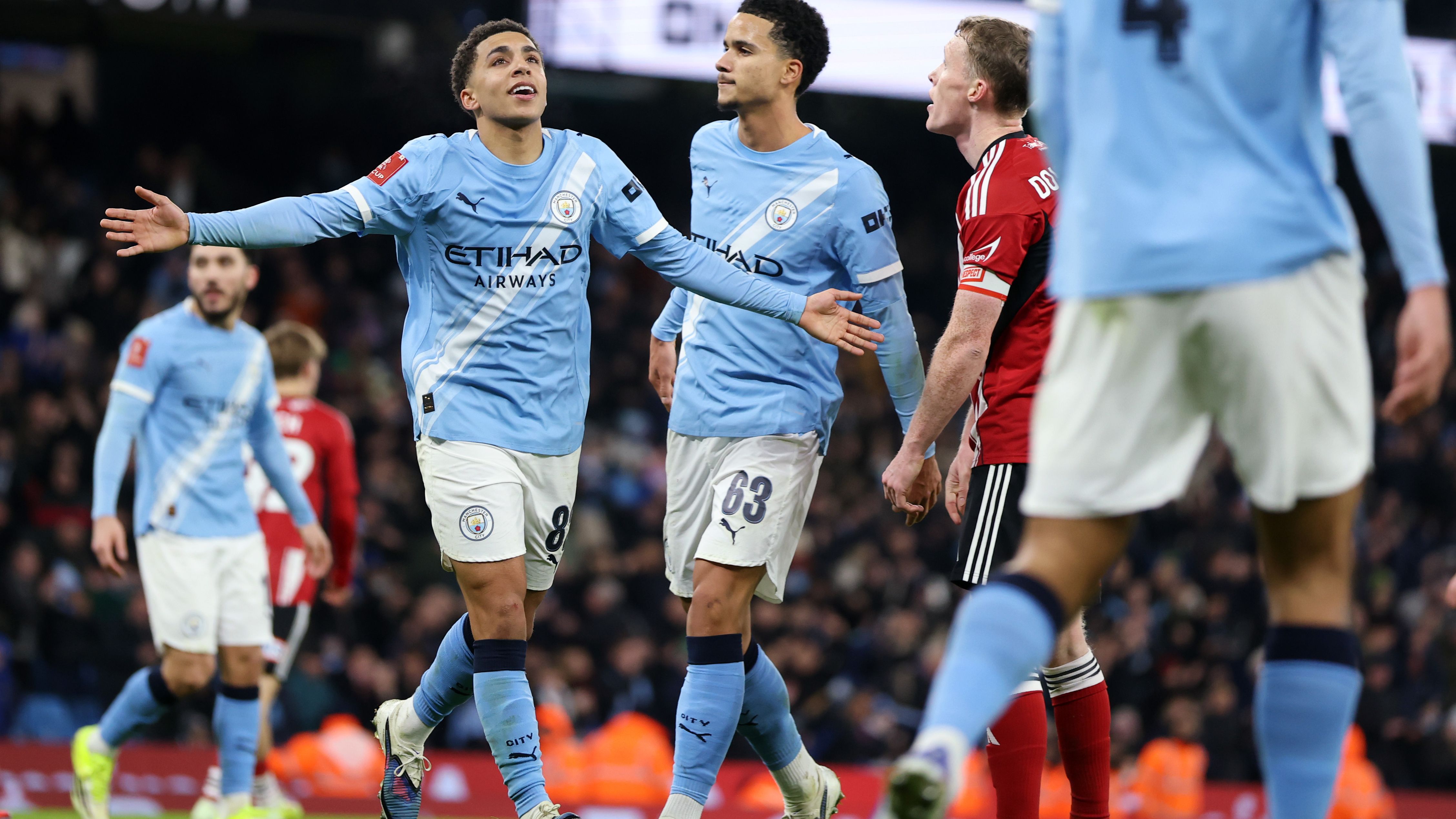 Manchester City v Exeter City - Emirates FA Cup Third Round