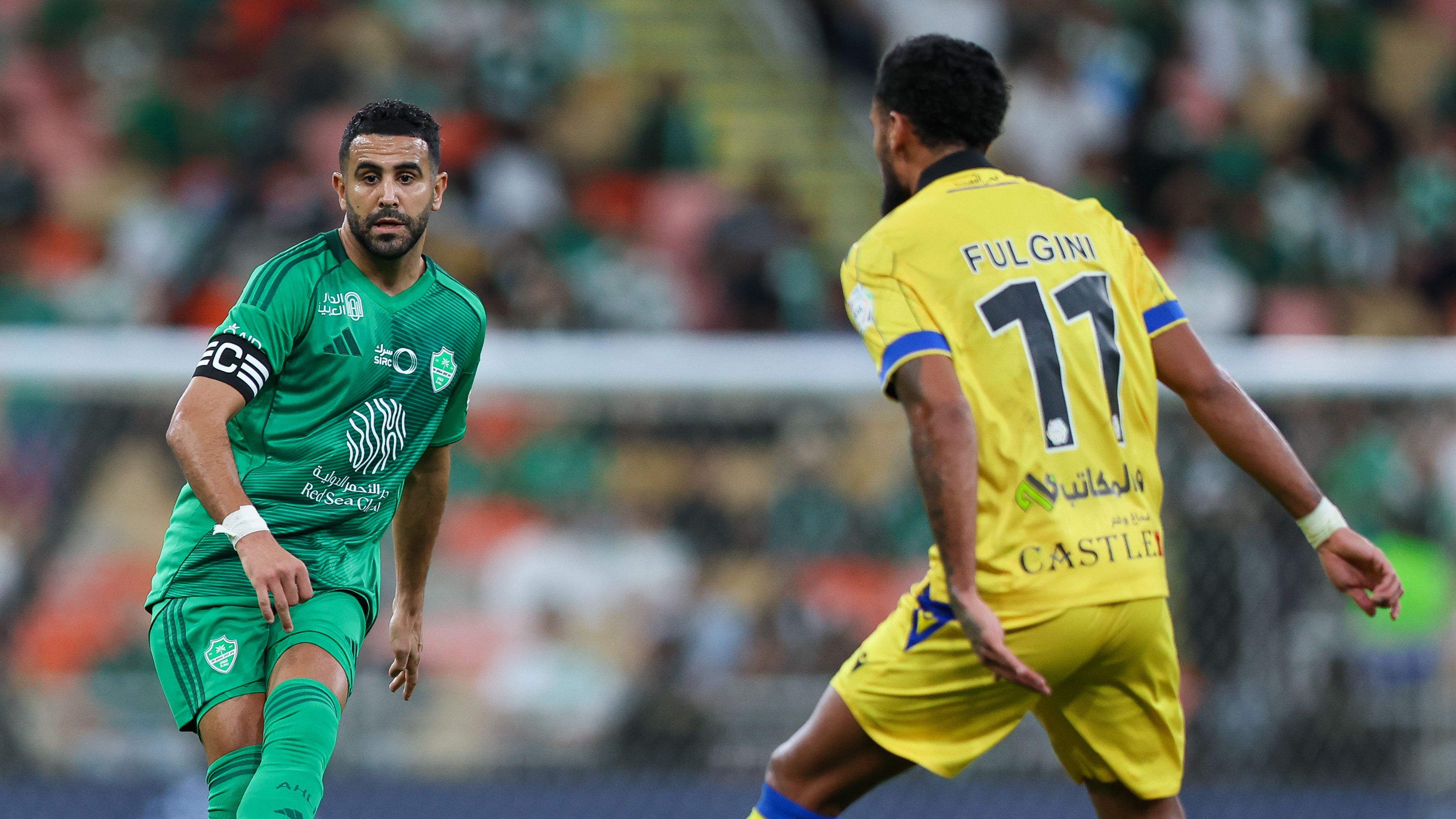 Riyad Mahrez en Al Ahli Jeddah durante la Saudi Pro League