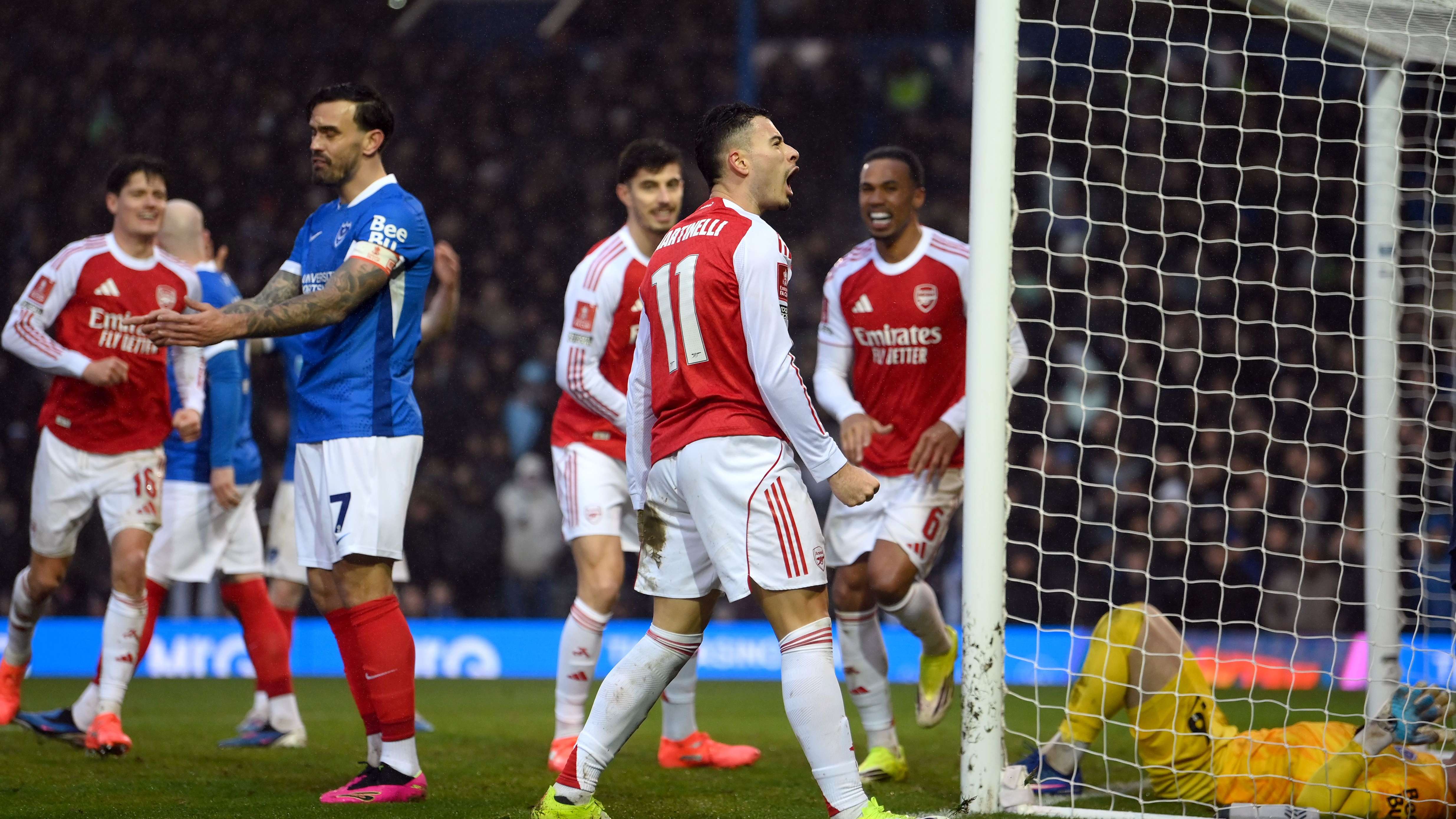 Portsmouth v Arsenal - Emirates FA Cup Third Round