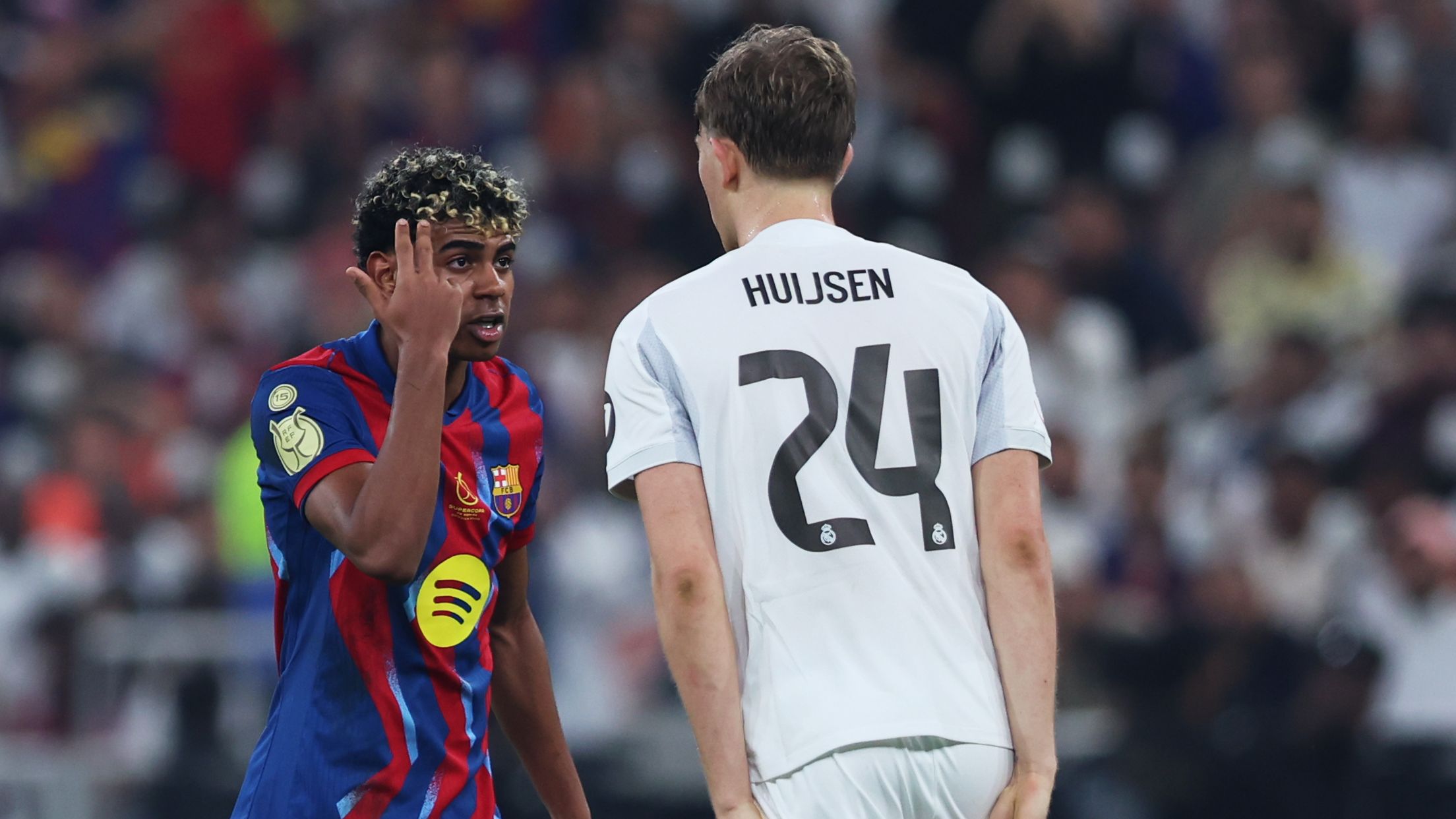 صورة.. يامال يتفاعل مع سقوط ريال مدريد بتصرف مثير