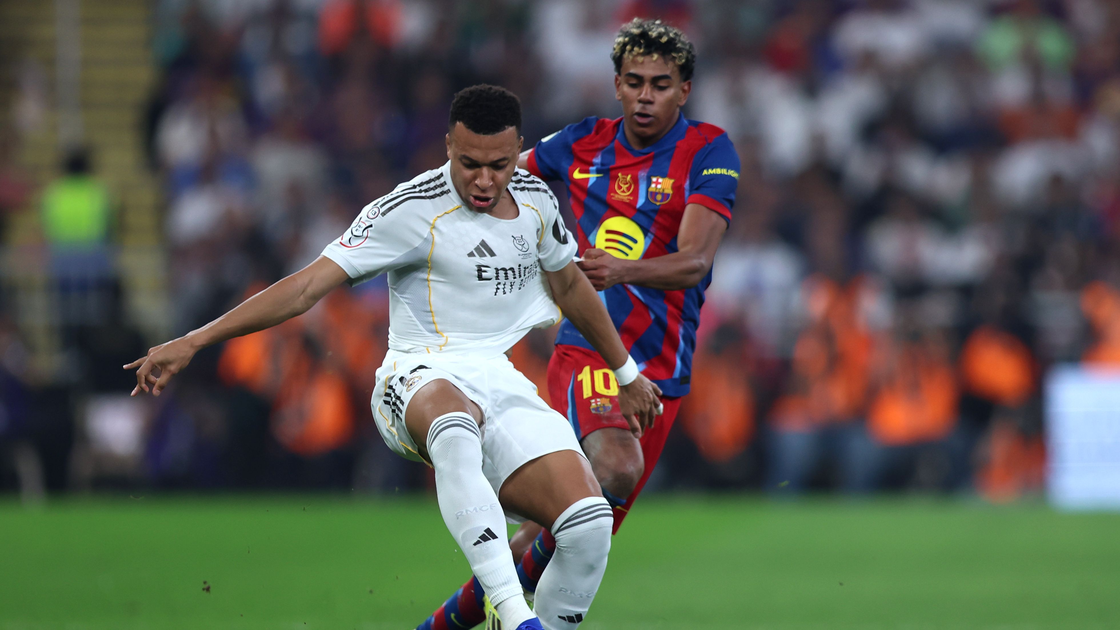 Foto di Lamine Yamal-Barcellona contro Albacete nella Copa del Rey durante El Chiringuito