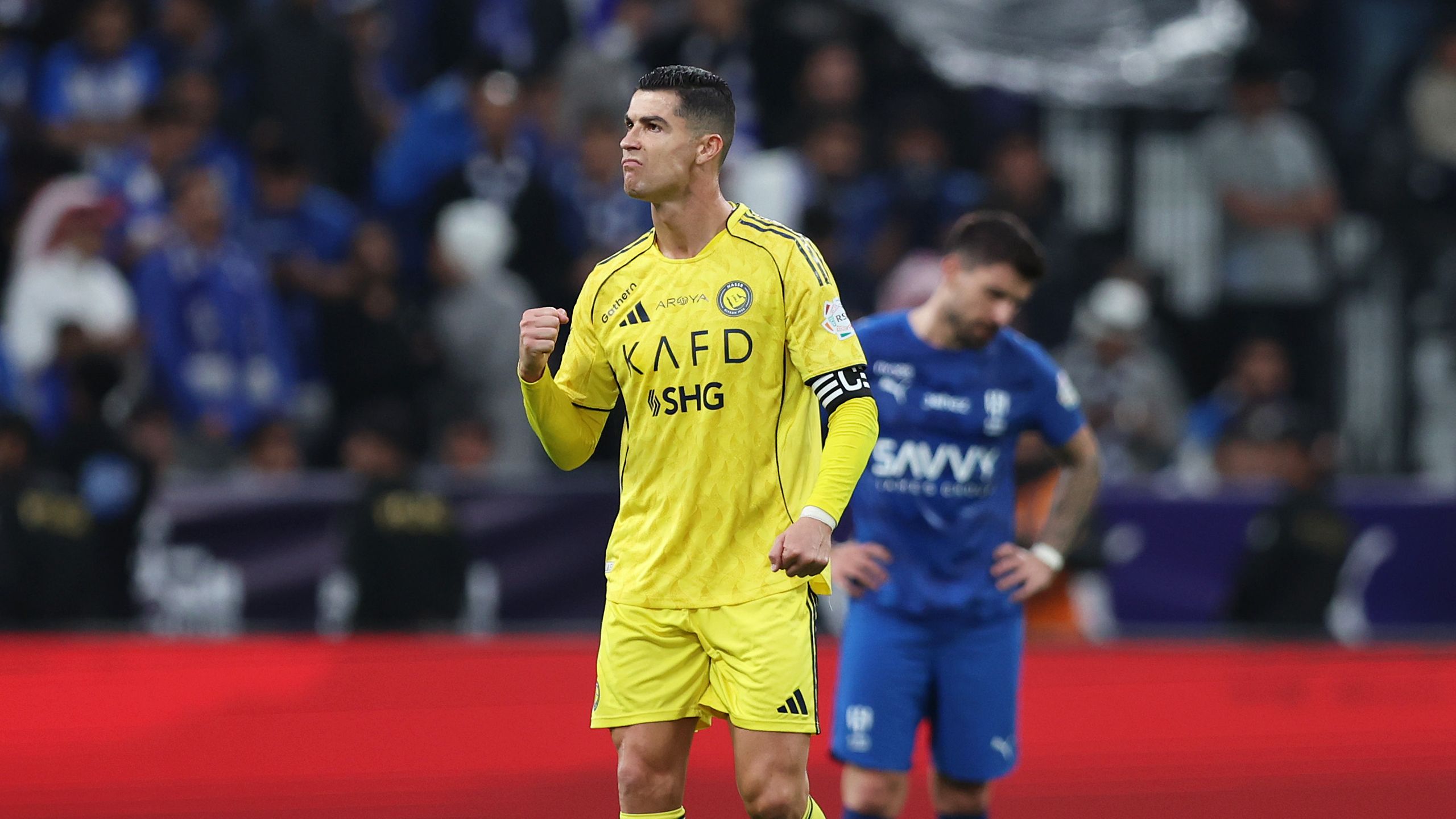 Ronaldo gol derby Al Nassr contro Al Hilal in Saudi Pro League