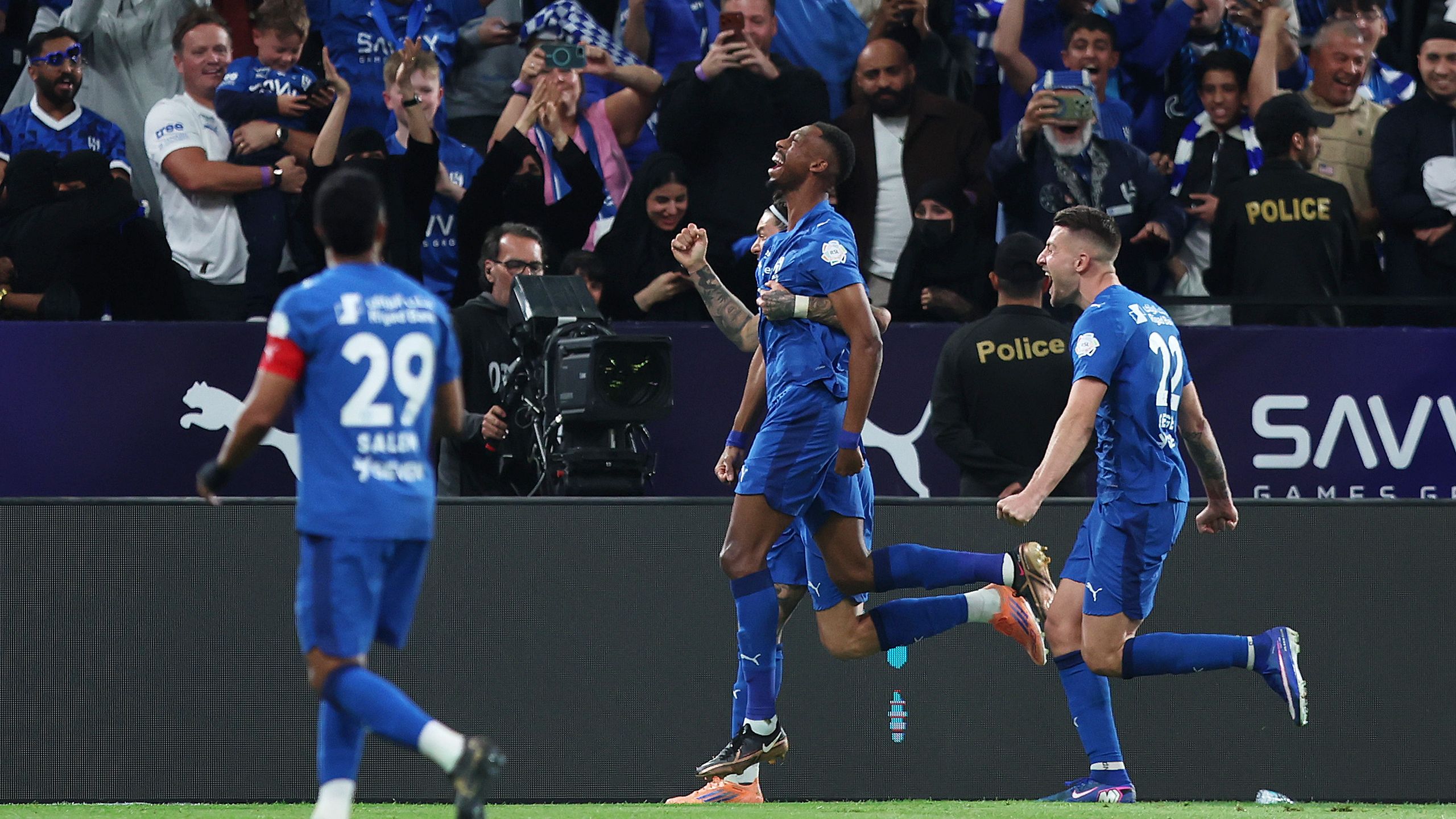 Derby di Riyad Al Hilal Al Nassr foto Getty Images