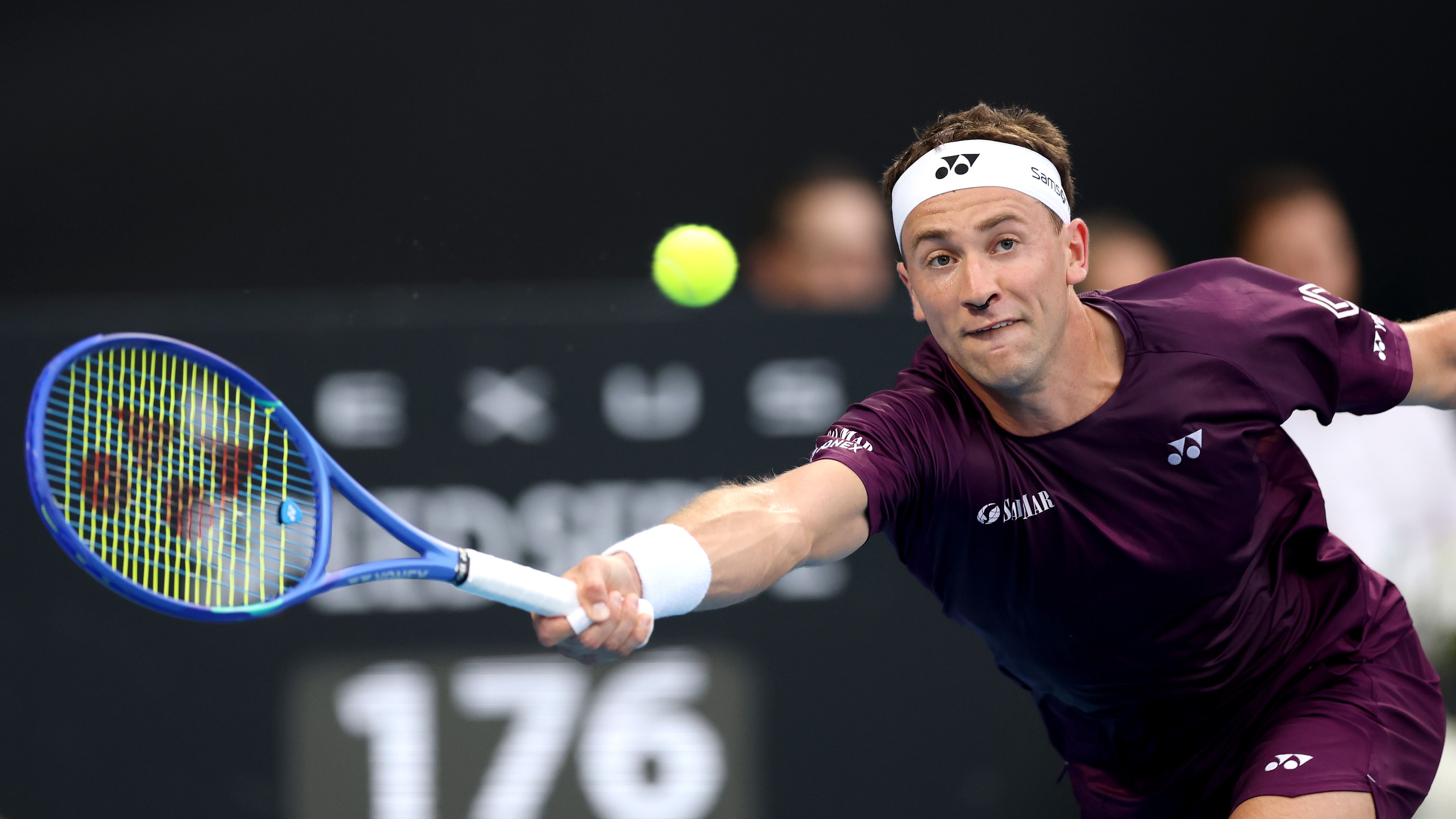 Fabian Marozsán defeats Casper Ruud at the Auckland ASB Classic 2026