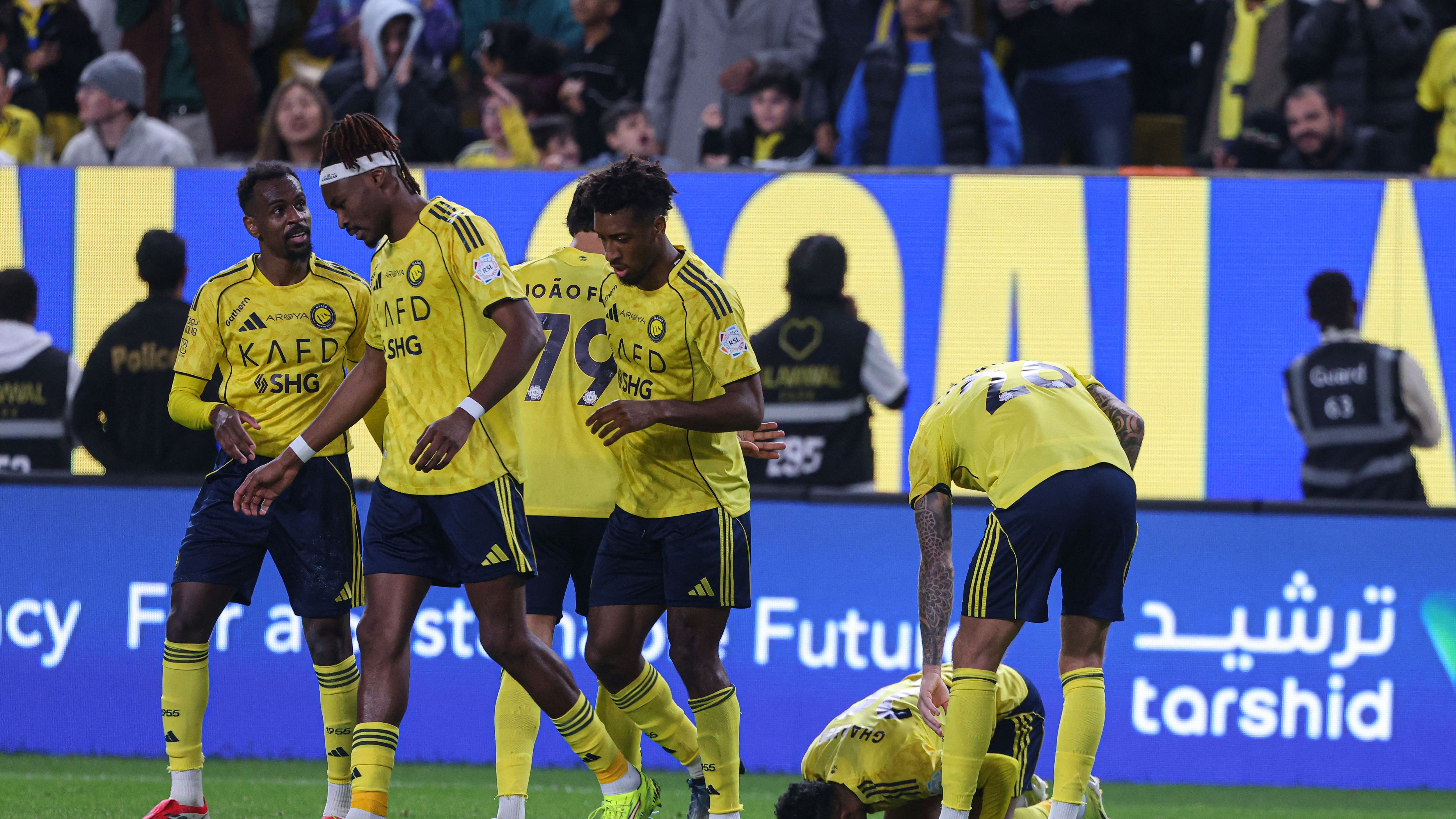 Photo montrant Al-Nassr face à Damak dans la Saudi Pro League