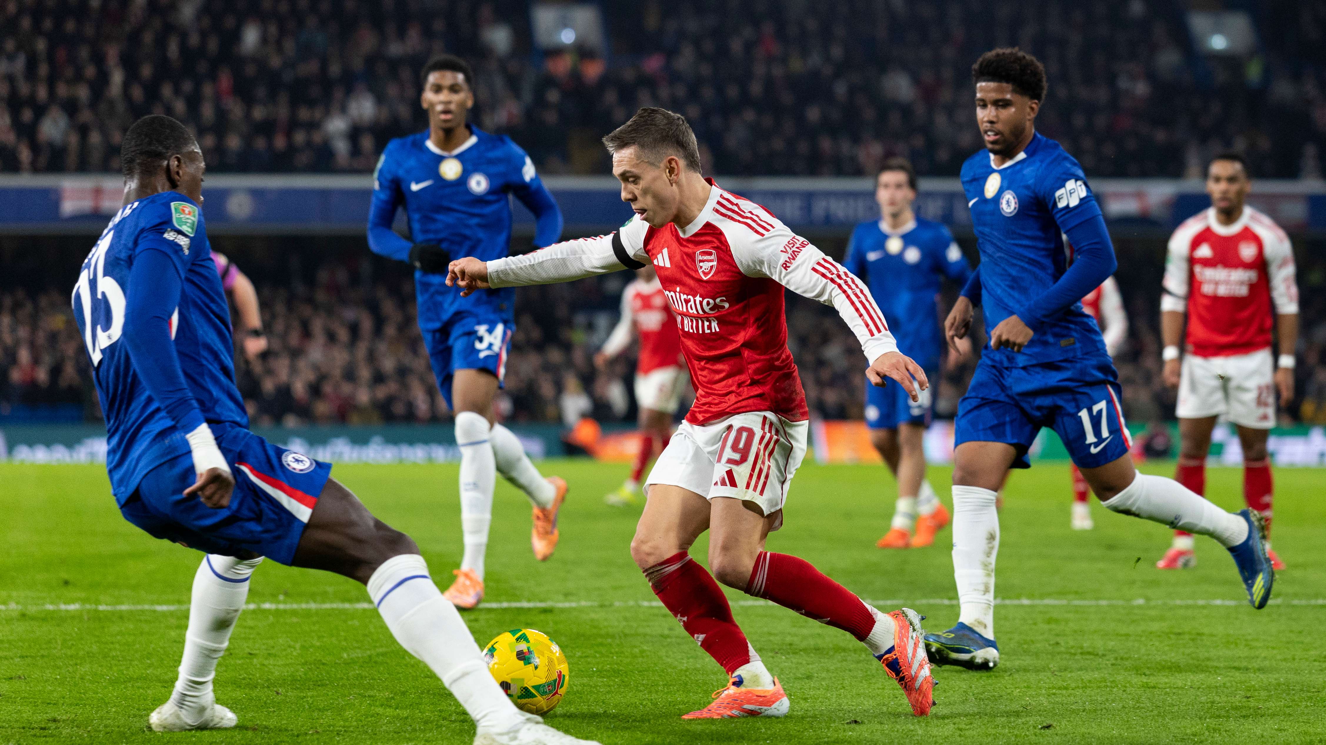 Chelsea v Arsenal - Carabao Cup Semi Final First Leg