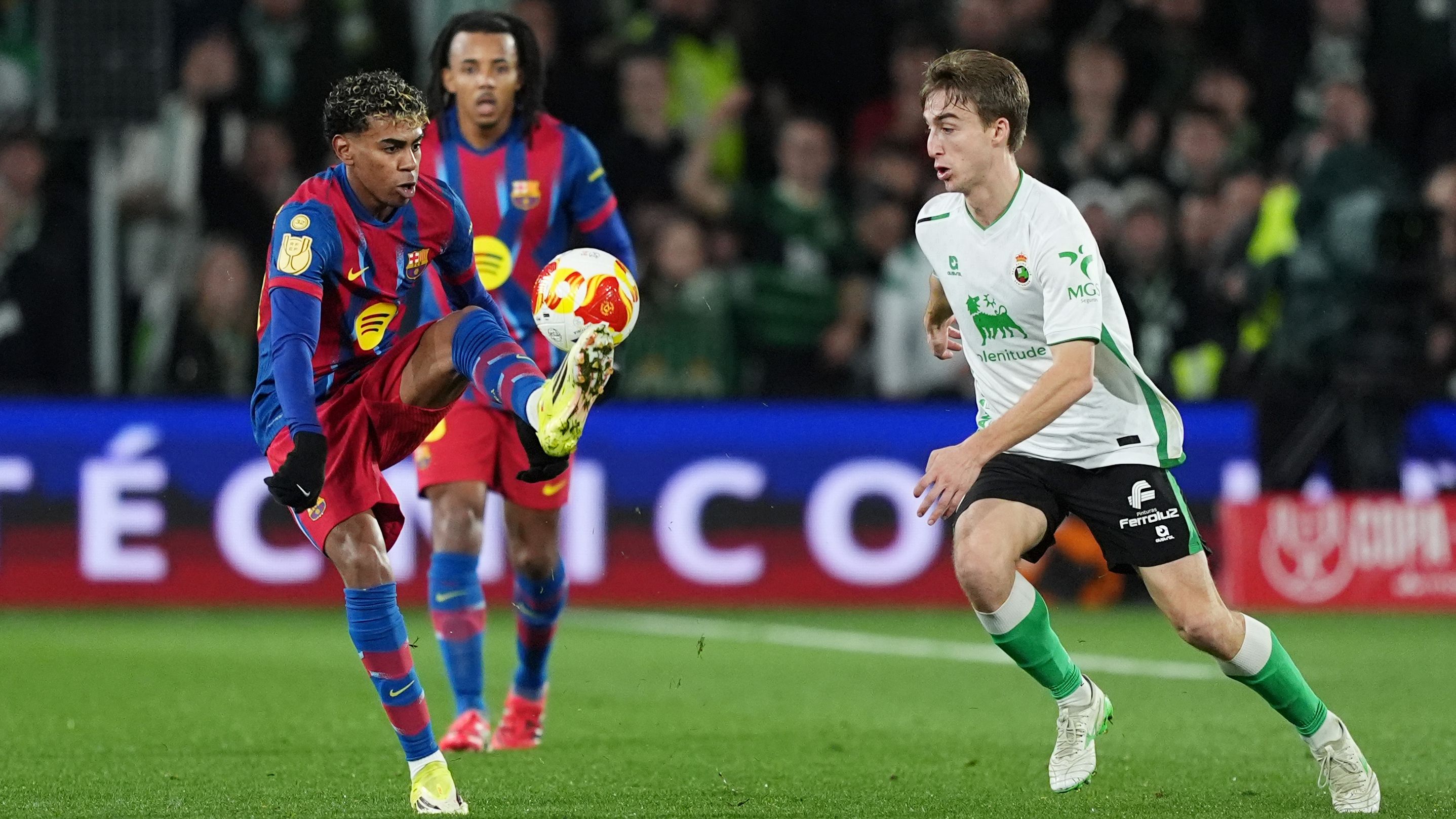Racing de Santander v FC Barcelona - Copa del Rey