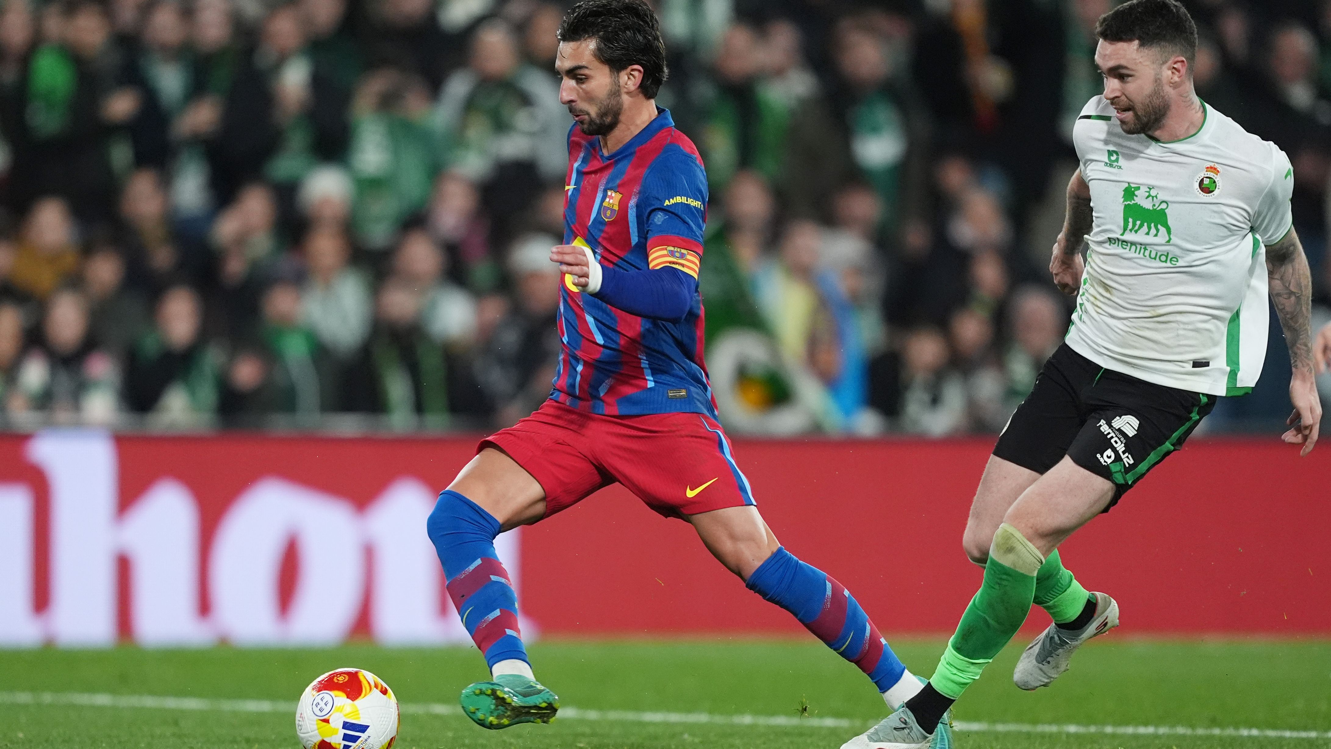 Racing de Santander v FC Barcelona - Copa del Rey