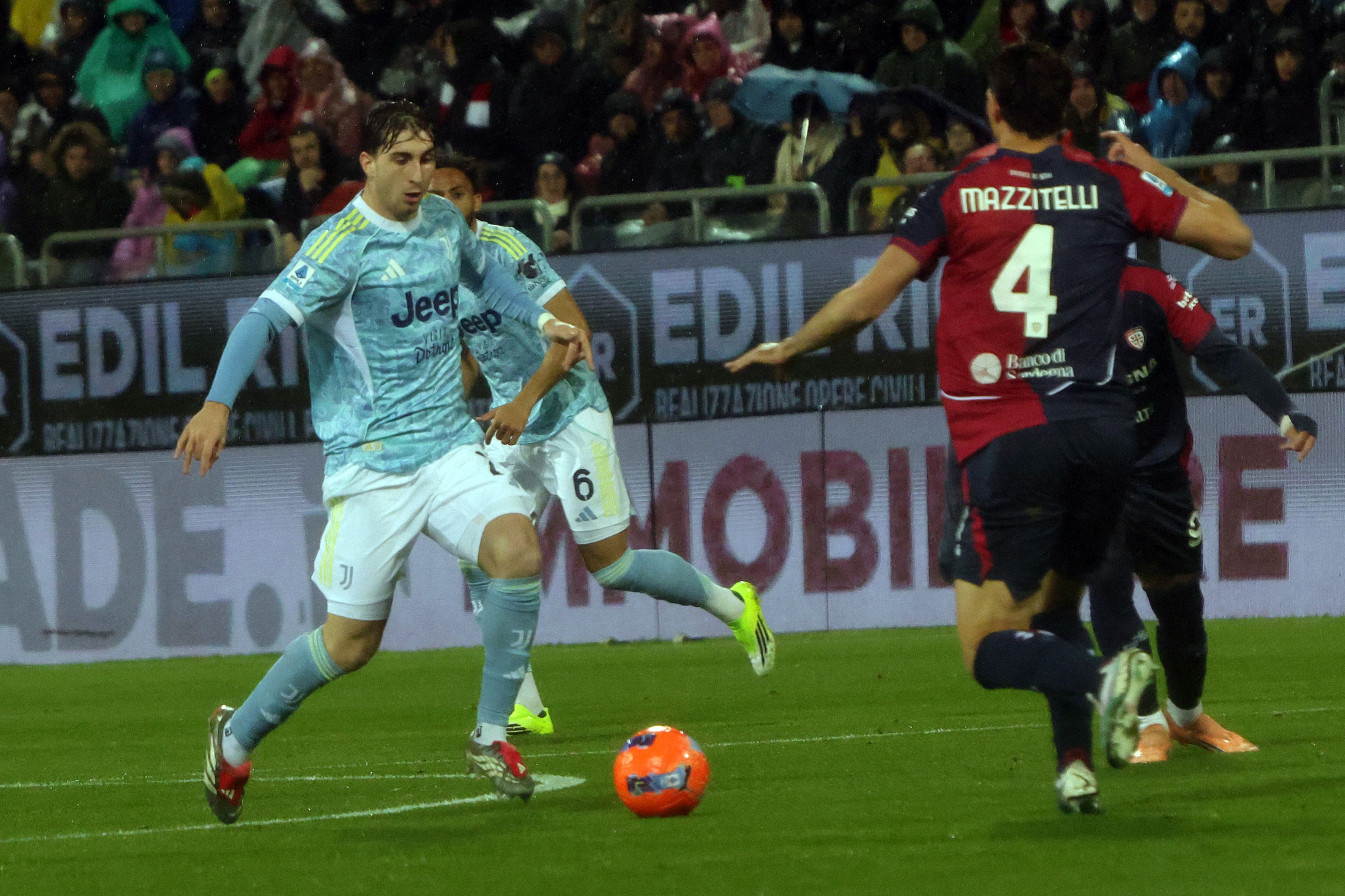 Cagliari Juventus Serie A 0-1 Mazzetti