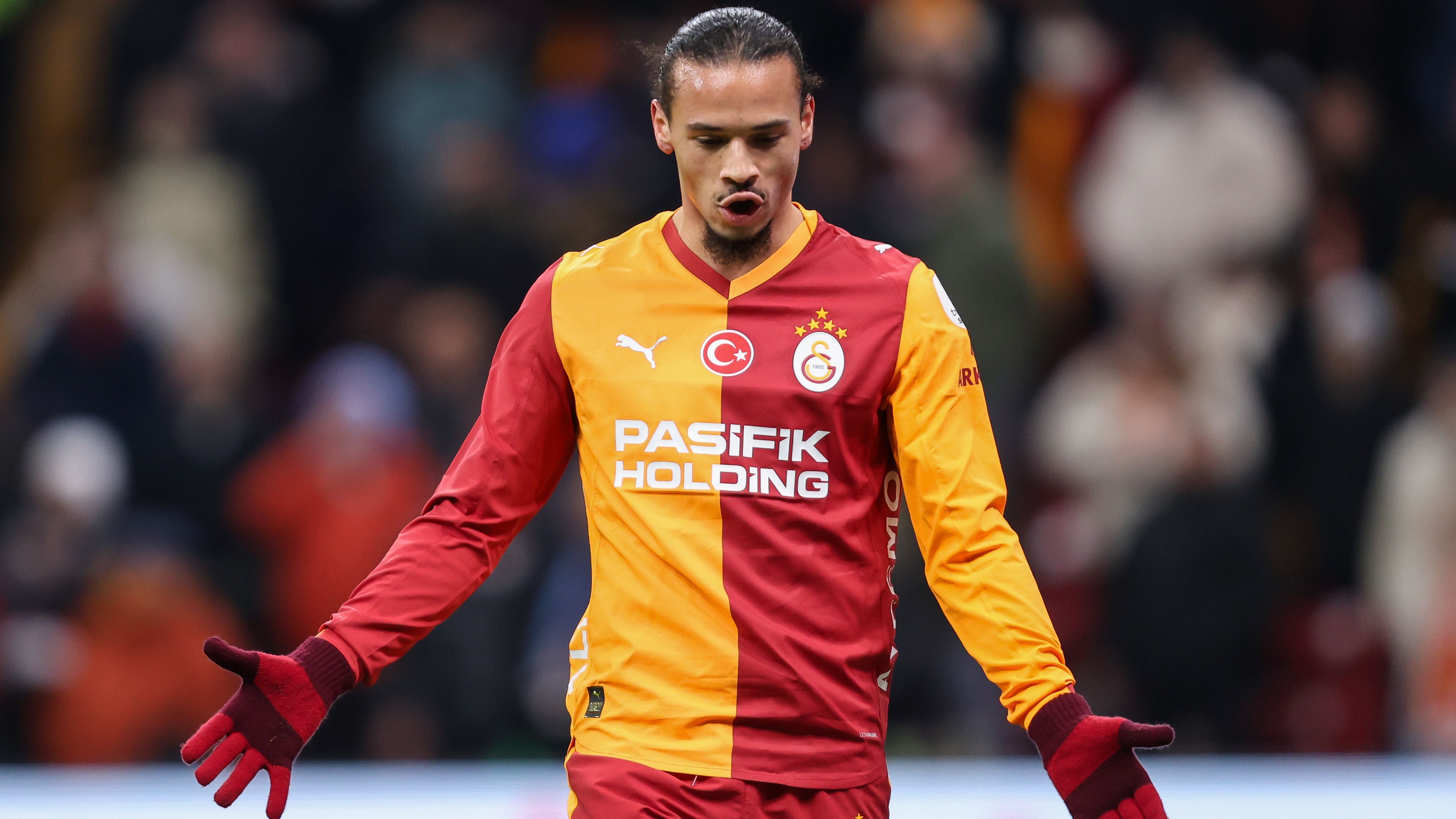 Leroy Sane entraînement Galatasaray avant City Etihad