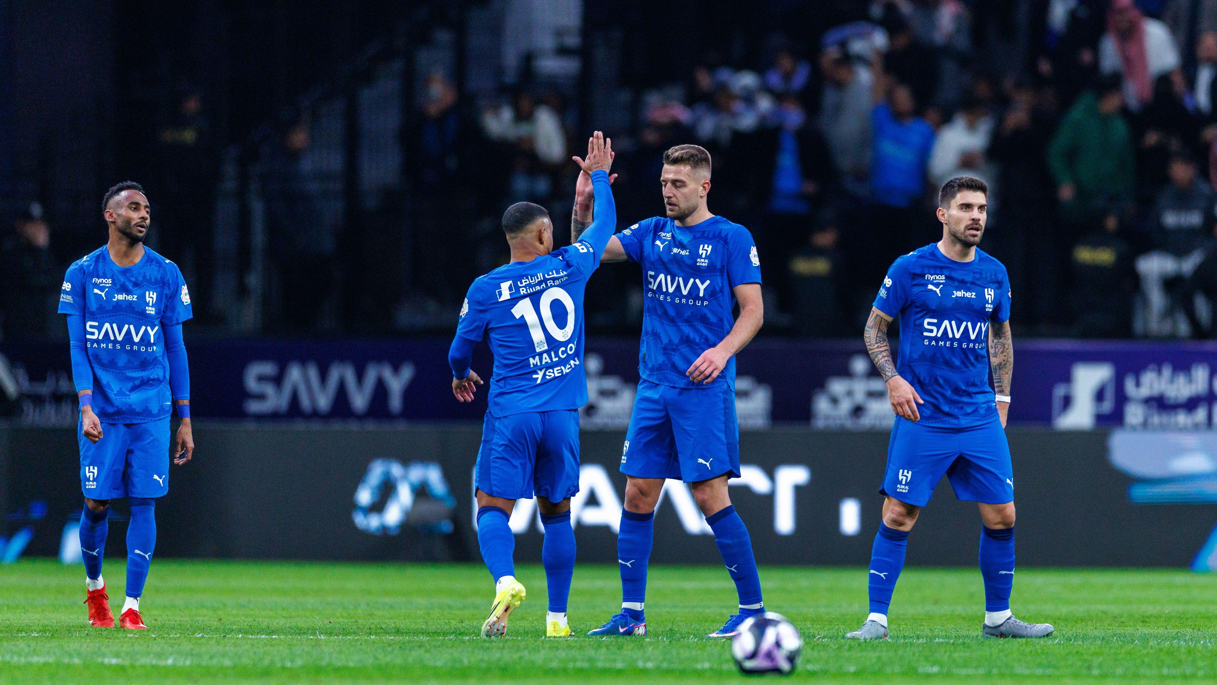 Gol controverso Marcus Leonardo Hilal Riyadh arbitro