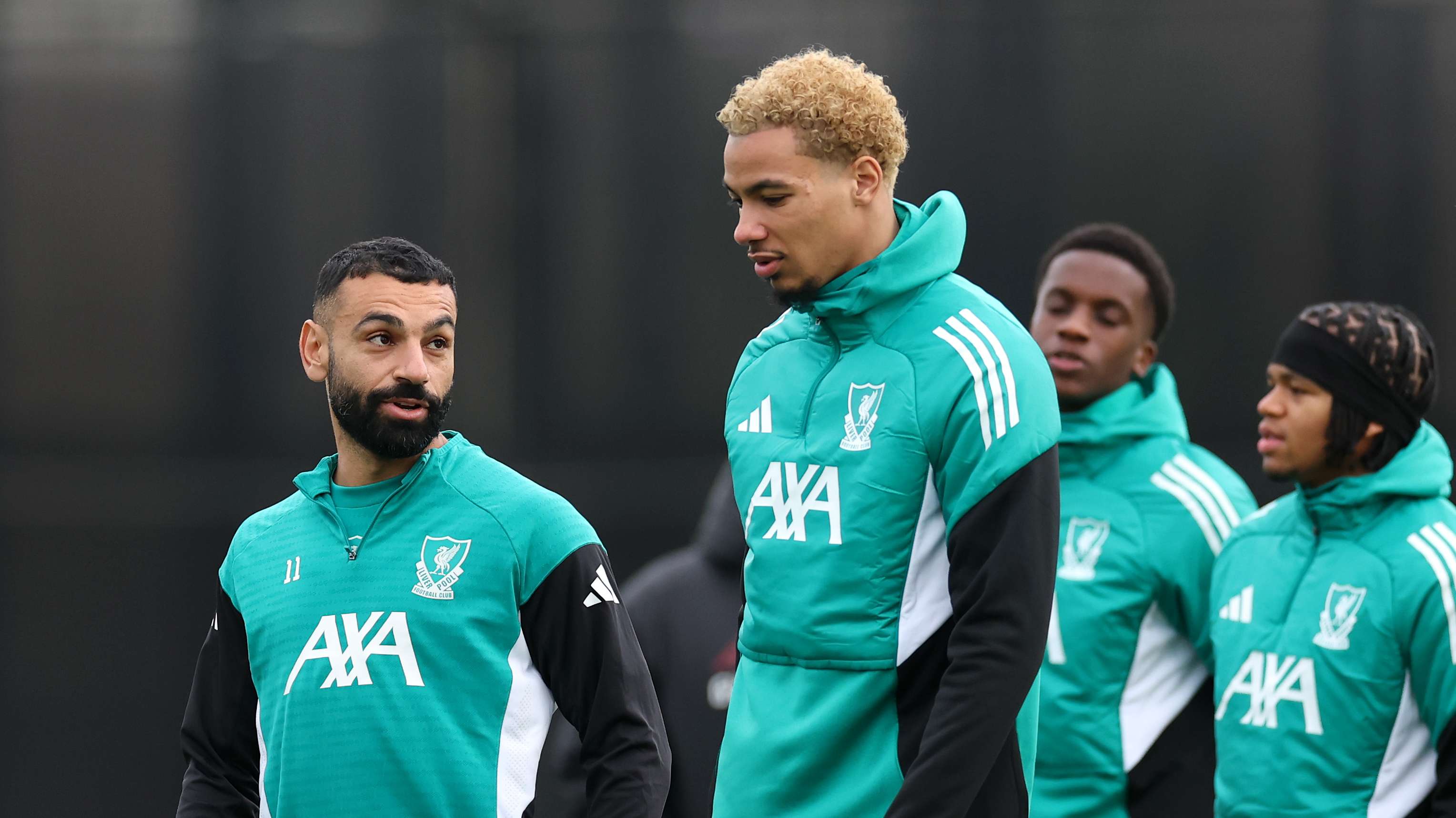 Liverpool FC Training Session And Press Conference - UEFA Champions League 2025/26 League Phase MD7