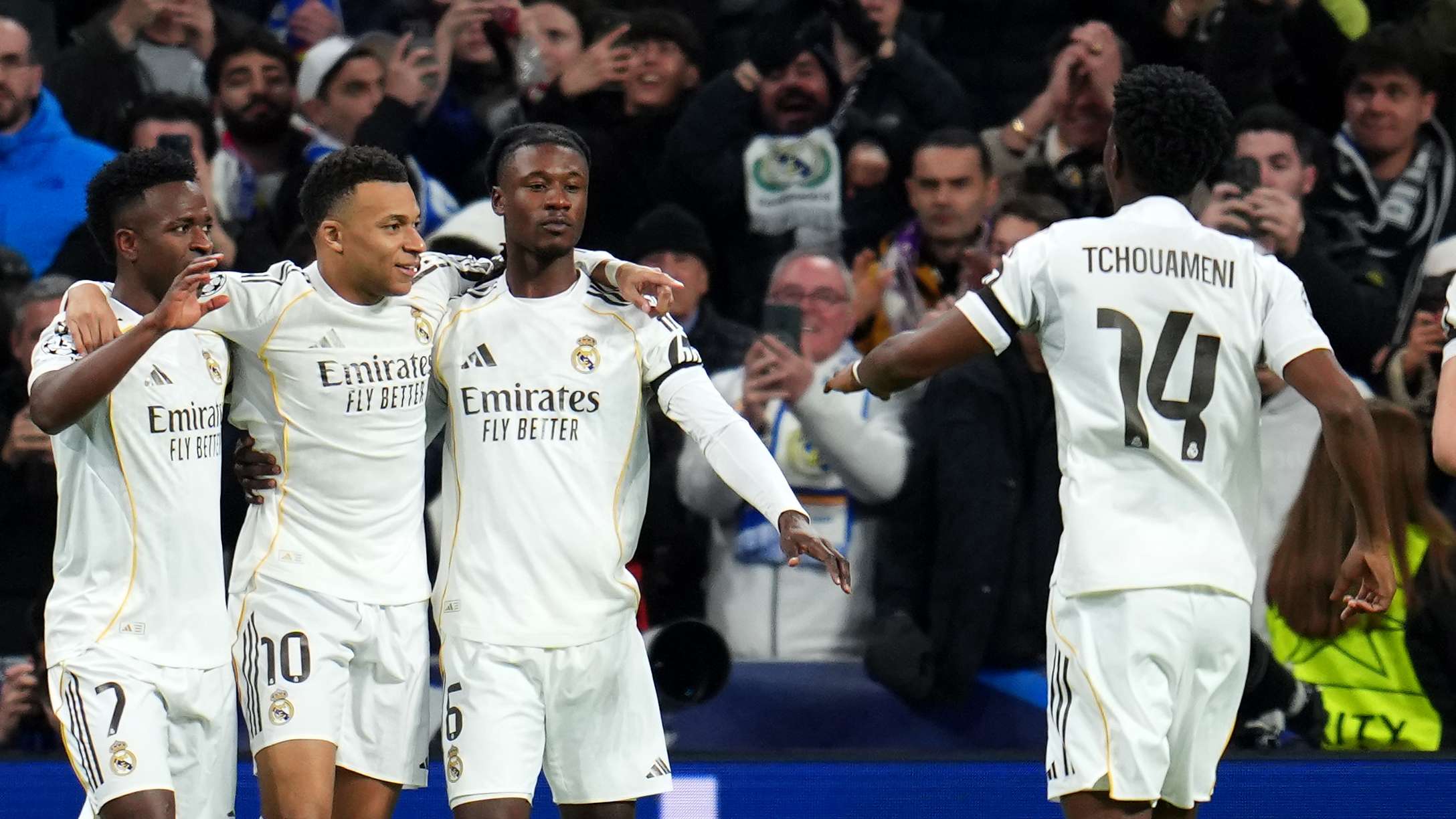 Real Madrid C.F. v AS Monaco - UEFA Champions League 2025/26 League Phase MD7