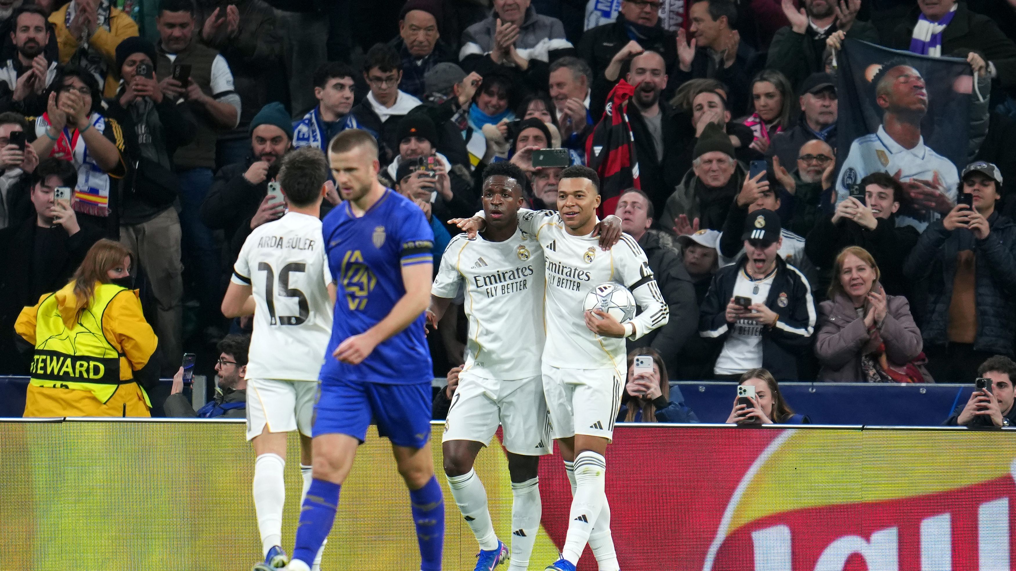 Real Madrid C.F. v AS Monaco - UEFA Champions League 2025/26 League Phase MD7