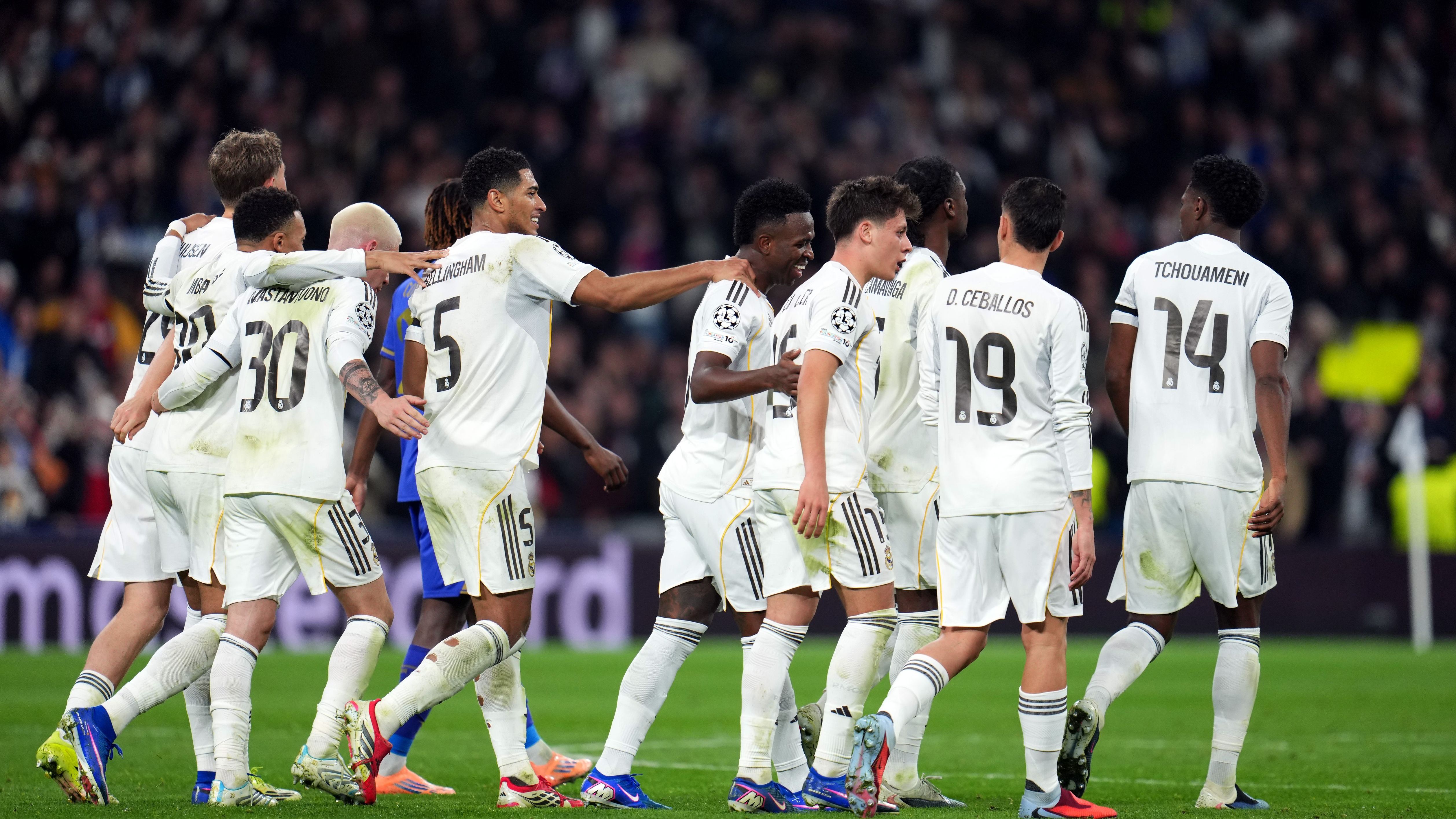 Real Madrid C.F. v AS Monaco - UEFA Champions League 2025/26 League Phase MD7